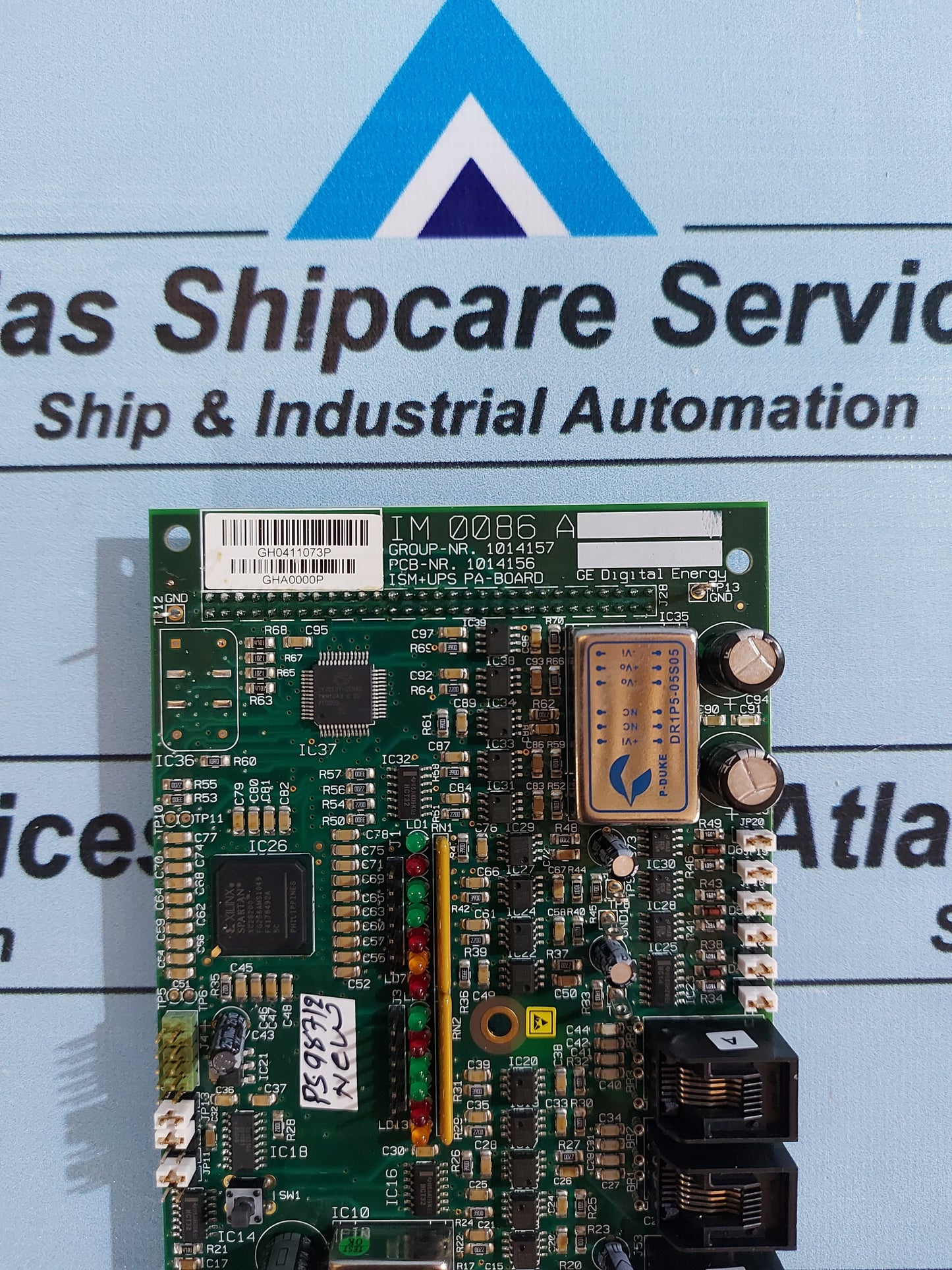 GE DIGITAL ENERGY IM 0086 A 1014157 ISM+UPS PA-BOARD