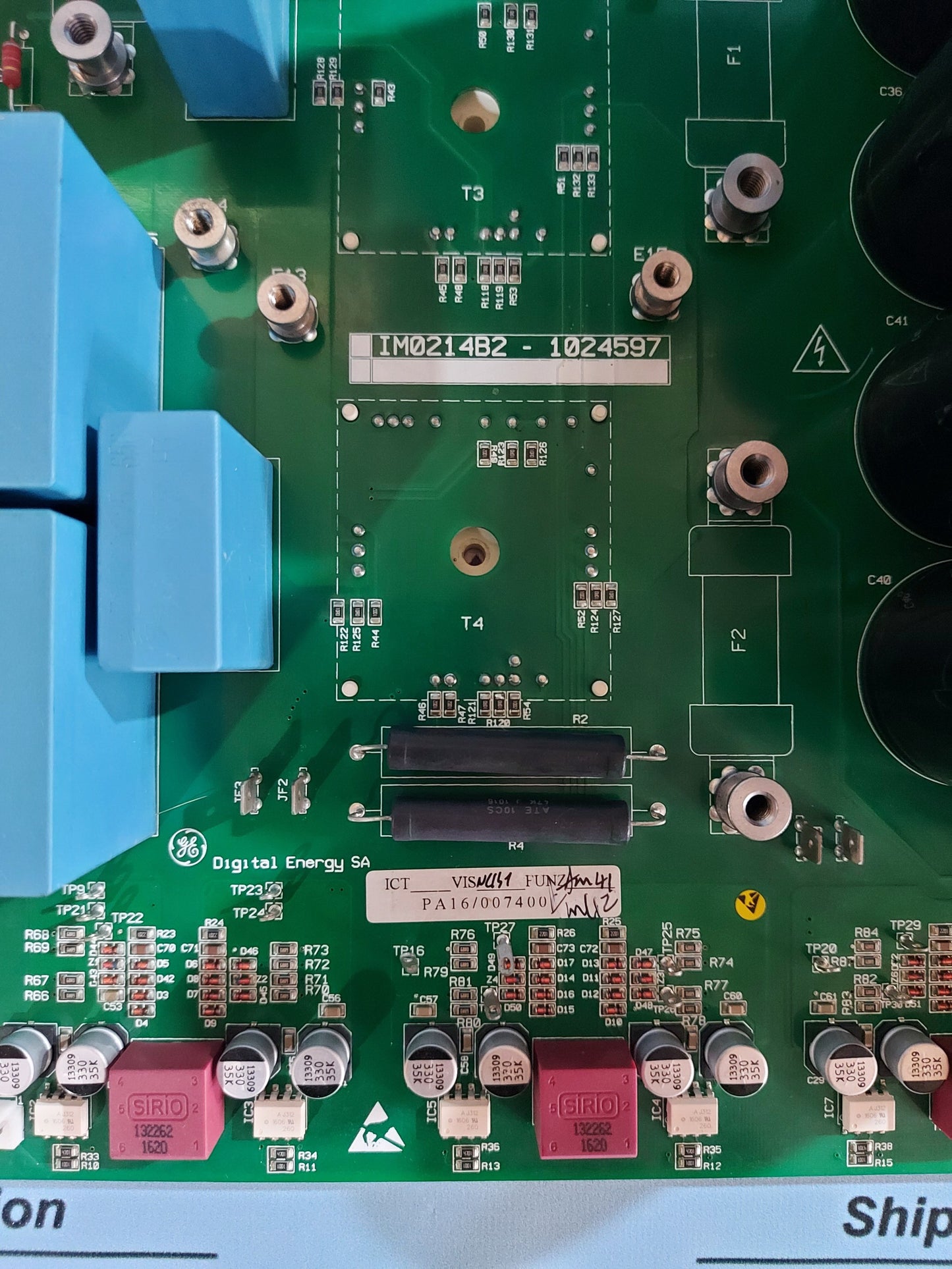 GE DIGITAL ENERGY IM0214B2 - 1024597 PCB CARD