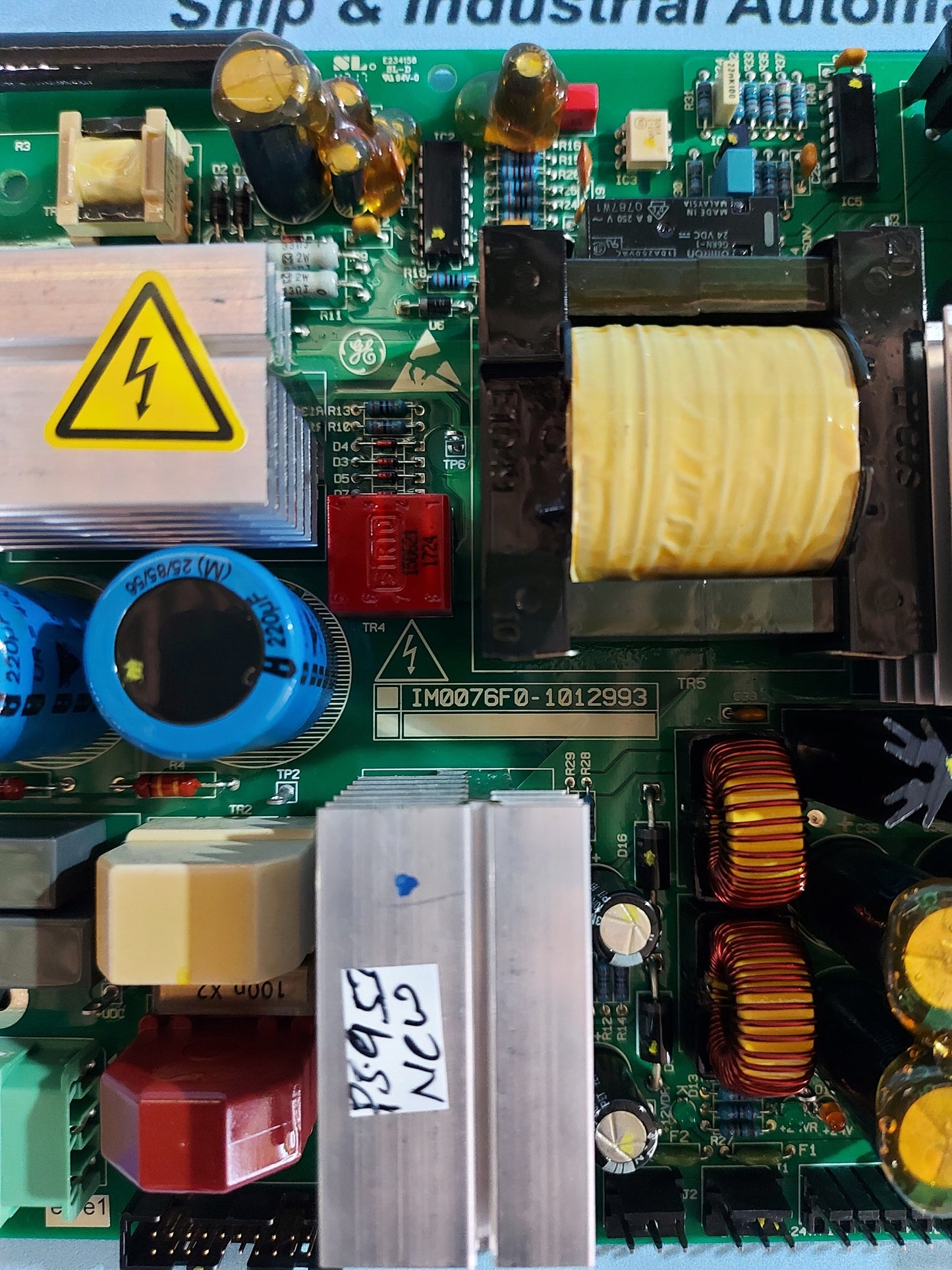 GE ENERGY IM0076F0-1012993 PCB CARD