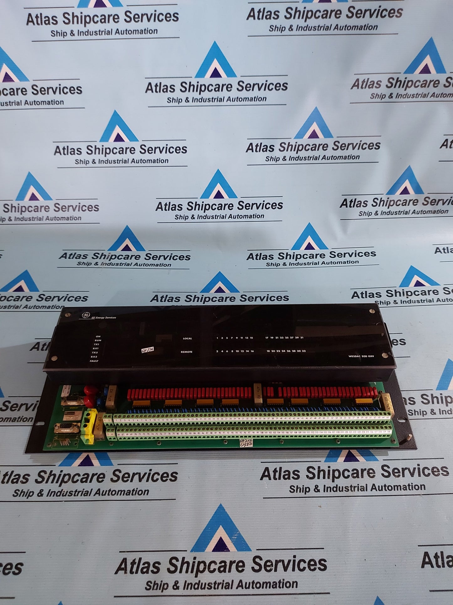 GE ENERGY SERVICES WESDAC D20 KHV LOGIC PANEL P/N 507-0103-001306