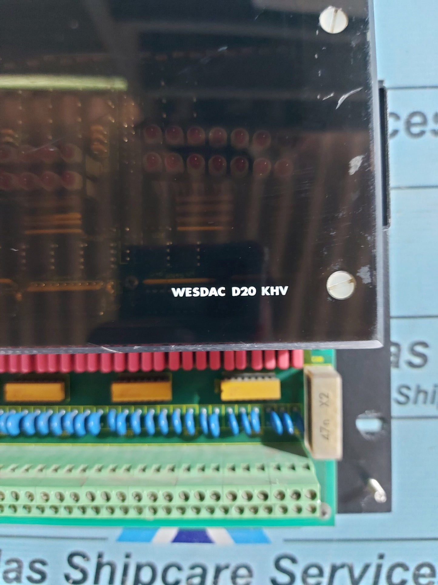 GE ENERGY SERVICES WESDAC D20 KHV LOGIC PANEL P/N 507-0103-001306