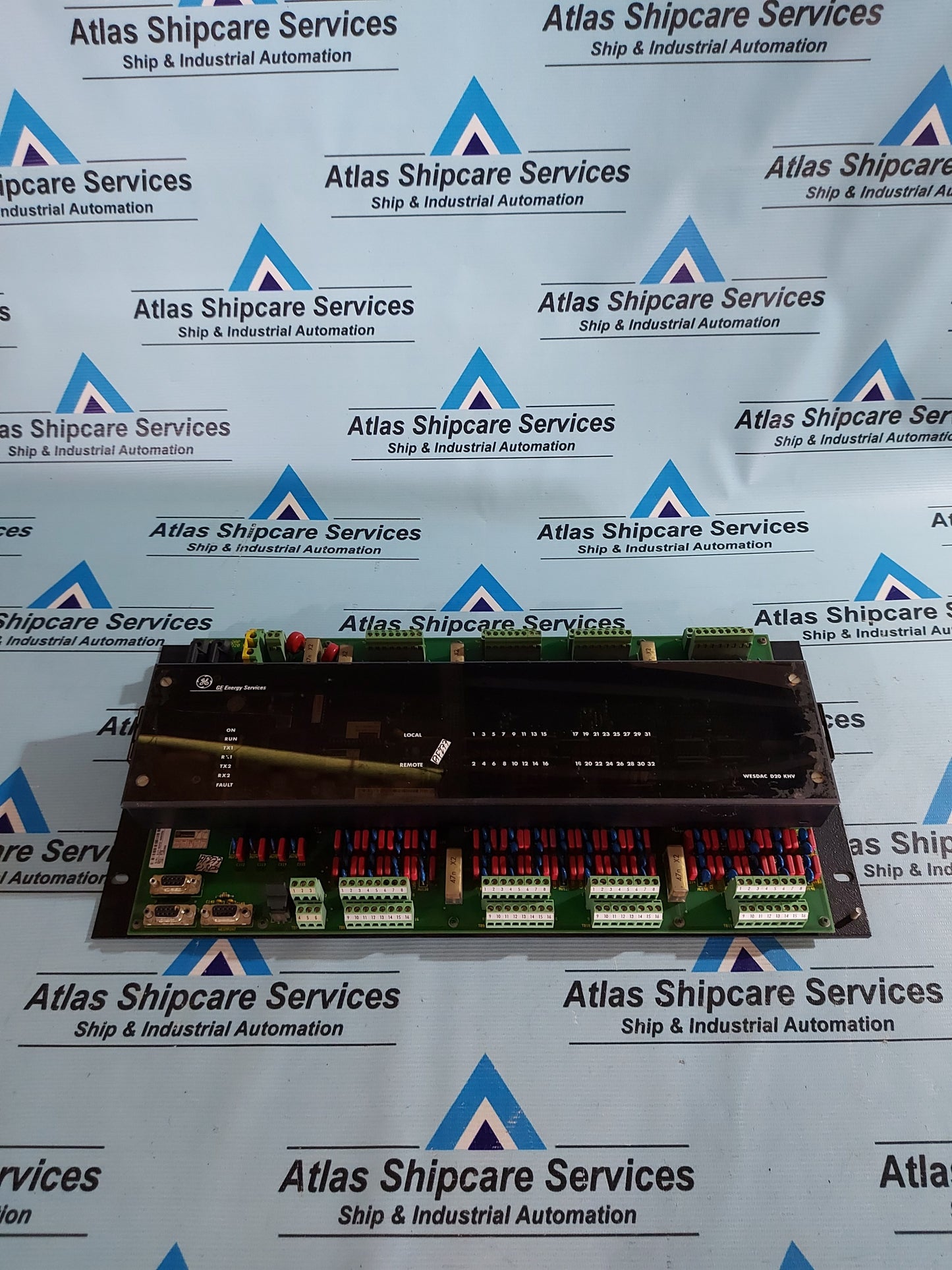 GE ENERGY SERVICES WESDAC D20 KHV LOGIC PANEL P/N 508-0102-00289