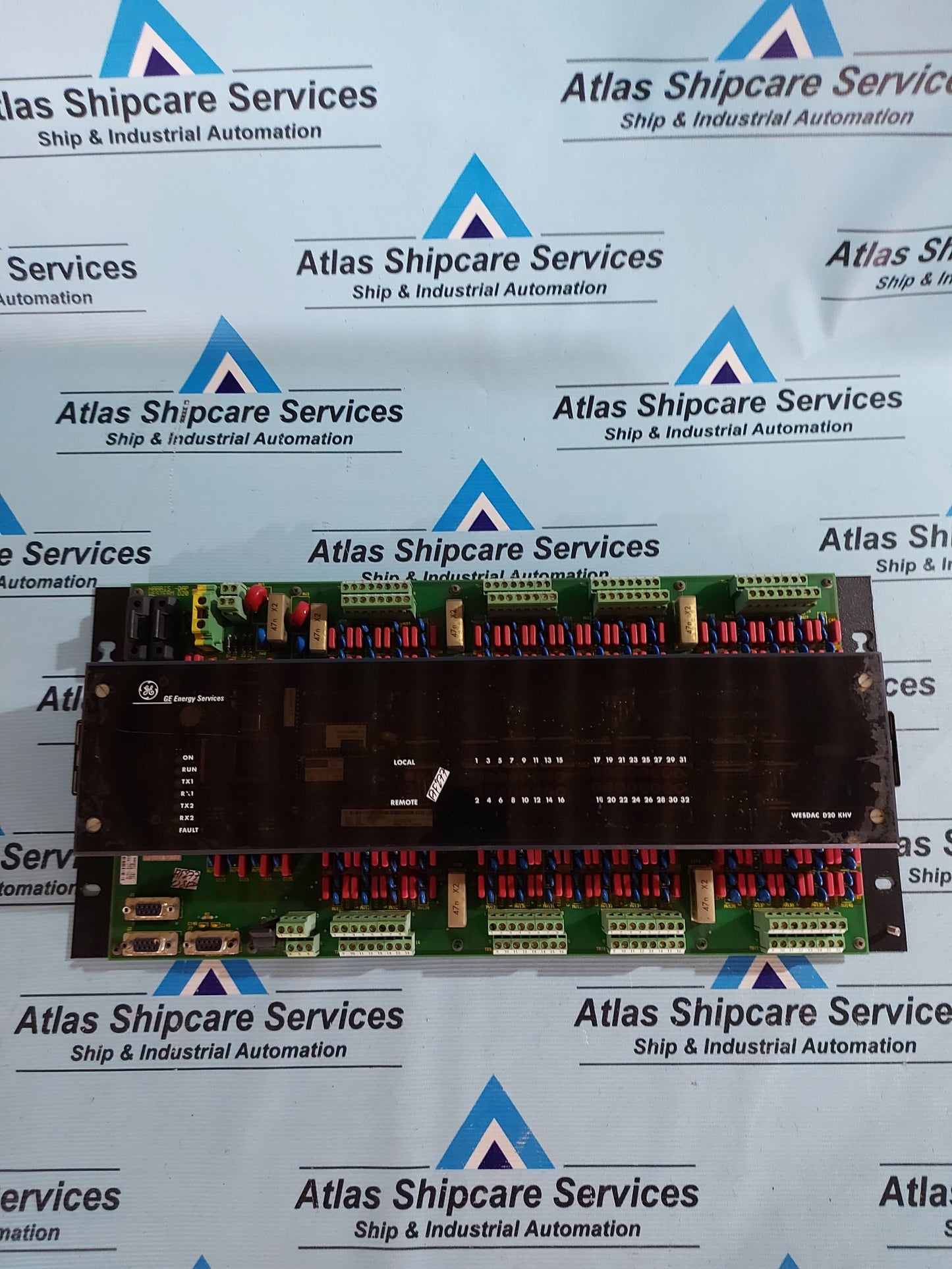 GE ENERGY SERVICES WESDAC D20 KHV LOGIC PANEL P/N 508-0102-00289