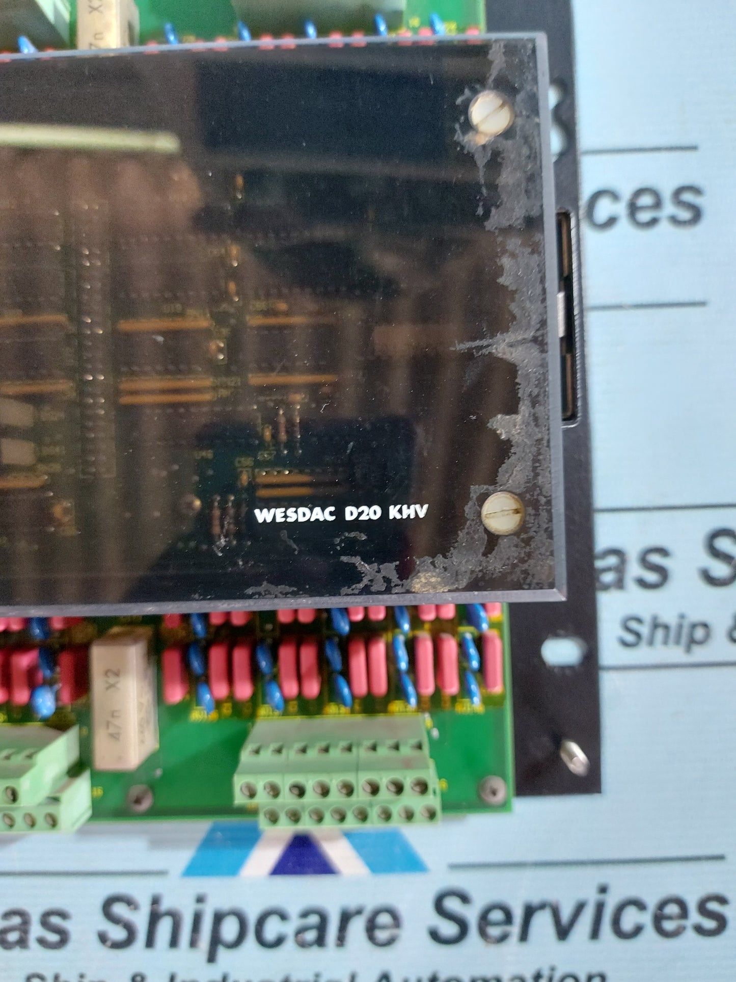 GE ENERGY SERVICES WESDAC D20 KHV LOGIC PANEL P/N 508-0102-00289