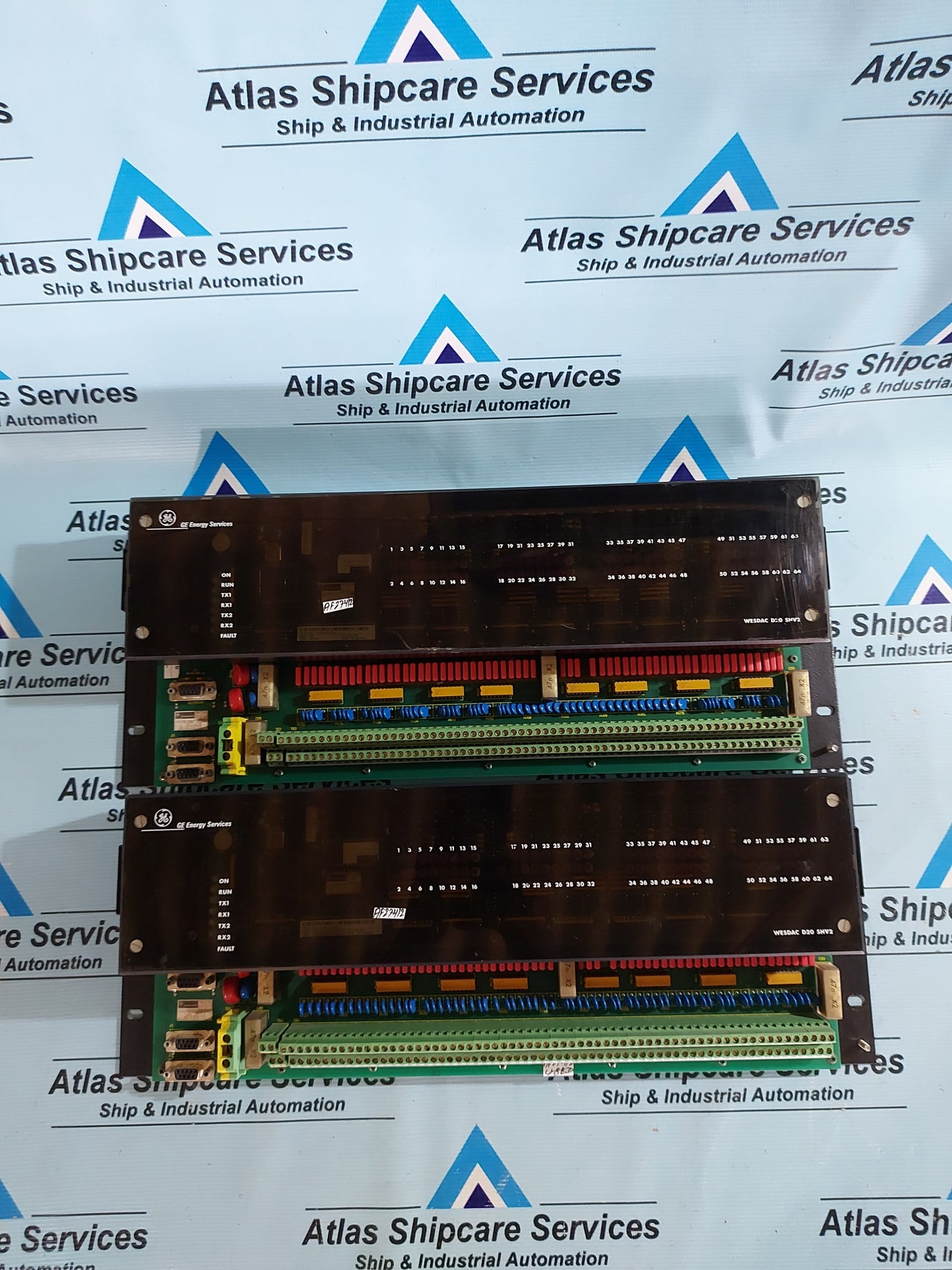GE ENERGY SERVICES WESDAC D20 SHV2 LOGIC PANEL P/N 507-0103-001233