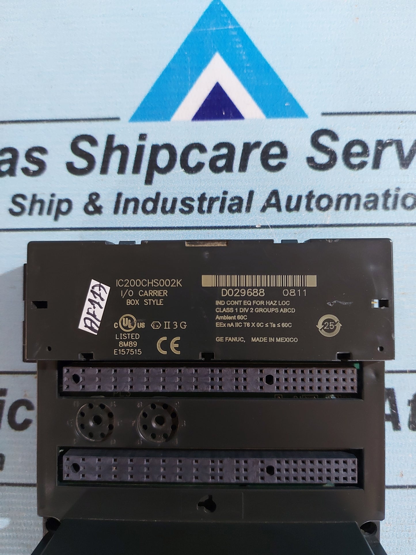 GE FANUC IC200CHS002K I/O CARRIER BOX STYLE