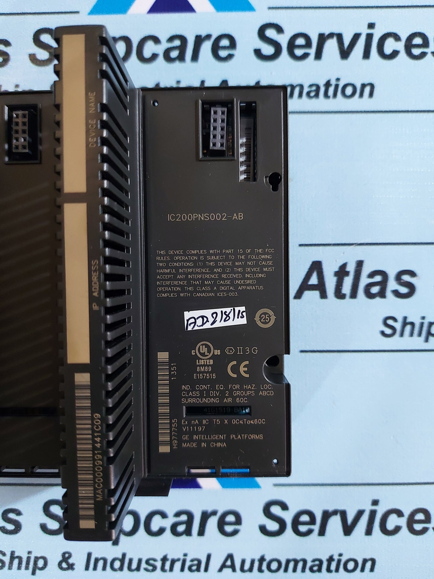 GE FANUC IC200PNS002-AB VERSAMAX NETWORK INTERFACE MODULE