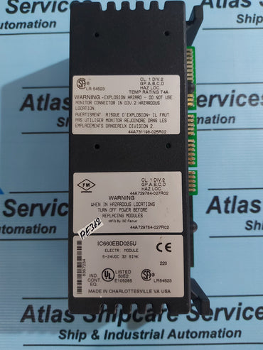 GE FANUC IC660EBD025U ELECTRONIC MODULE