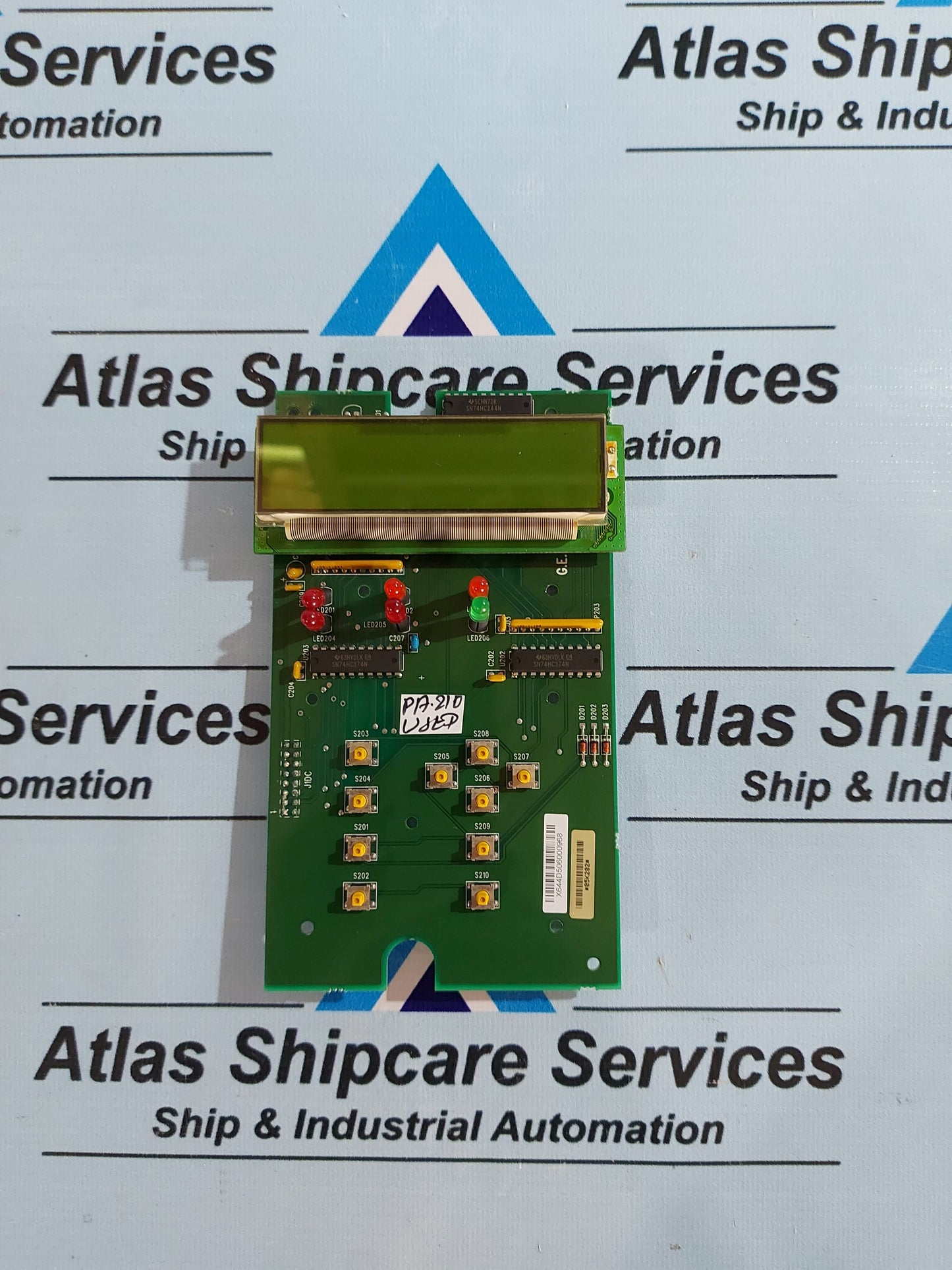 GE MULTILIN 1264-0005-D2 239 D200 DISPLAY BOARD