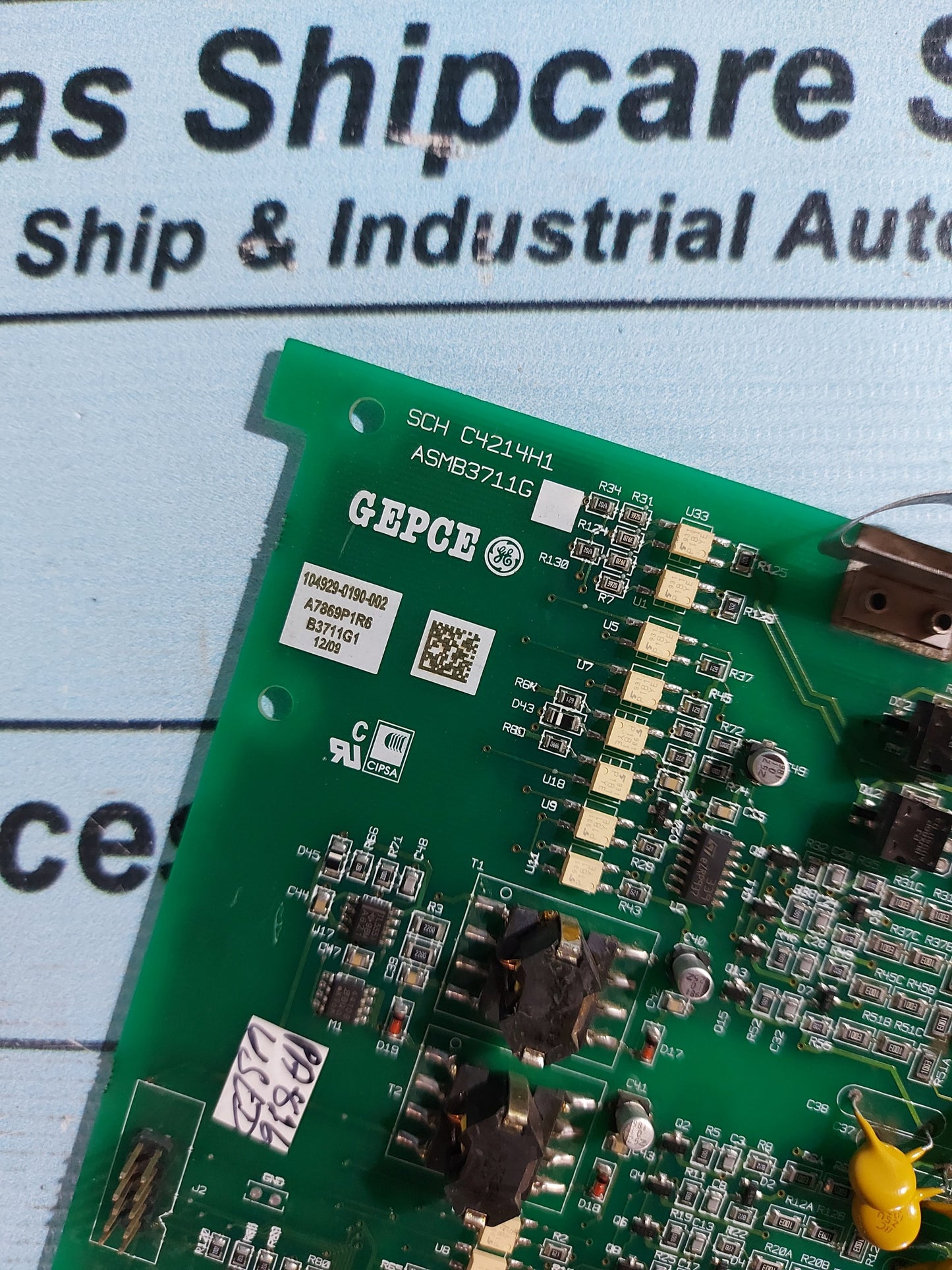 GE MULTILIN ASMB3711G PCB CARD