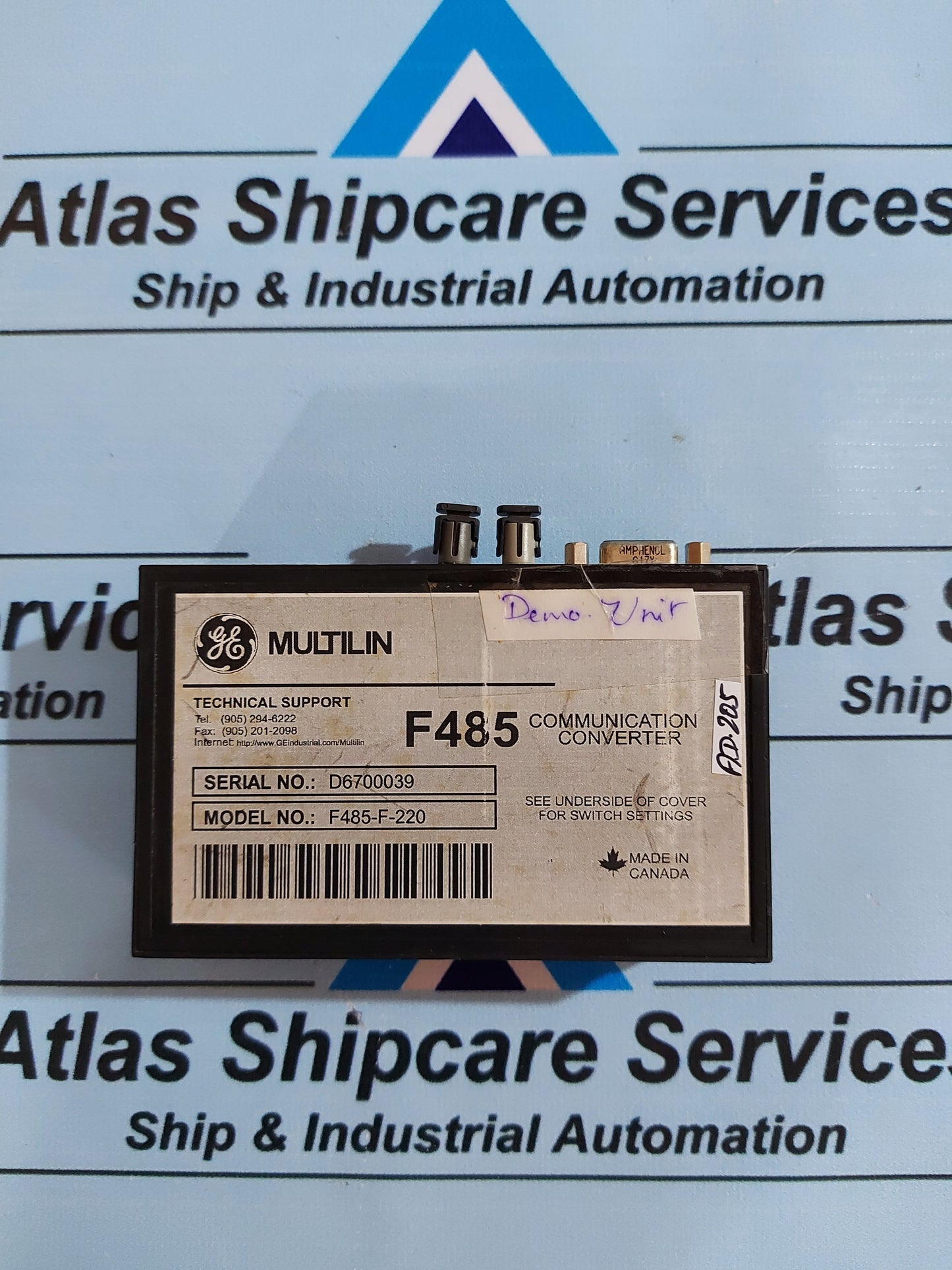 GE MULTILIN F485-F-220 F485 COMMUNICATIONS CONVERTER
