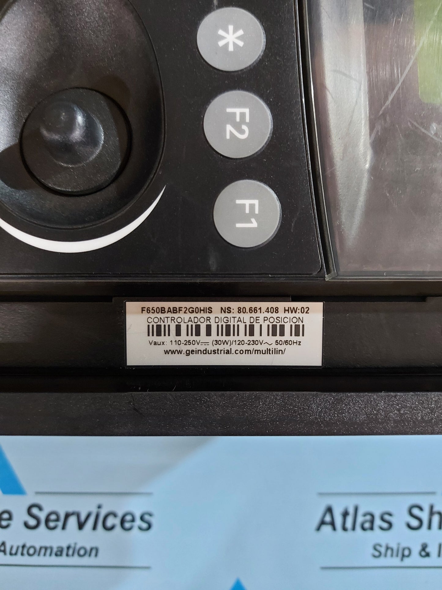 GE MULTILIN F650BABF2G0HIS DIGITAL POSITION CONTROLLER