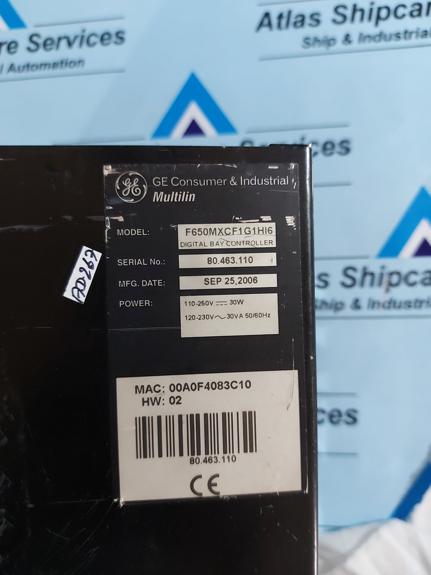GE MULTILIN F650MXCF1G1HI6 DIGITAL BAY CONTROLLER
