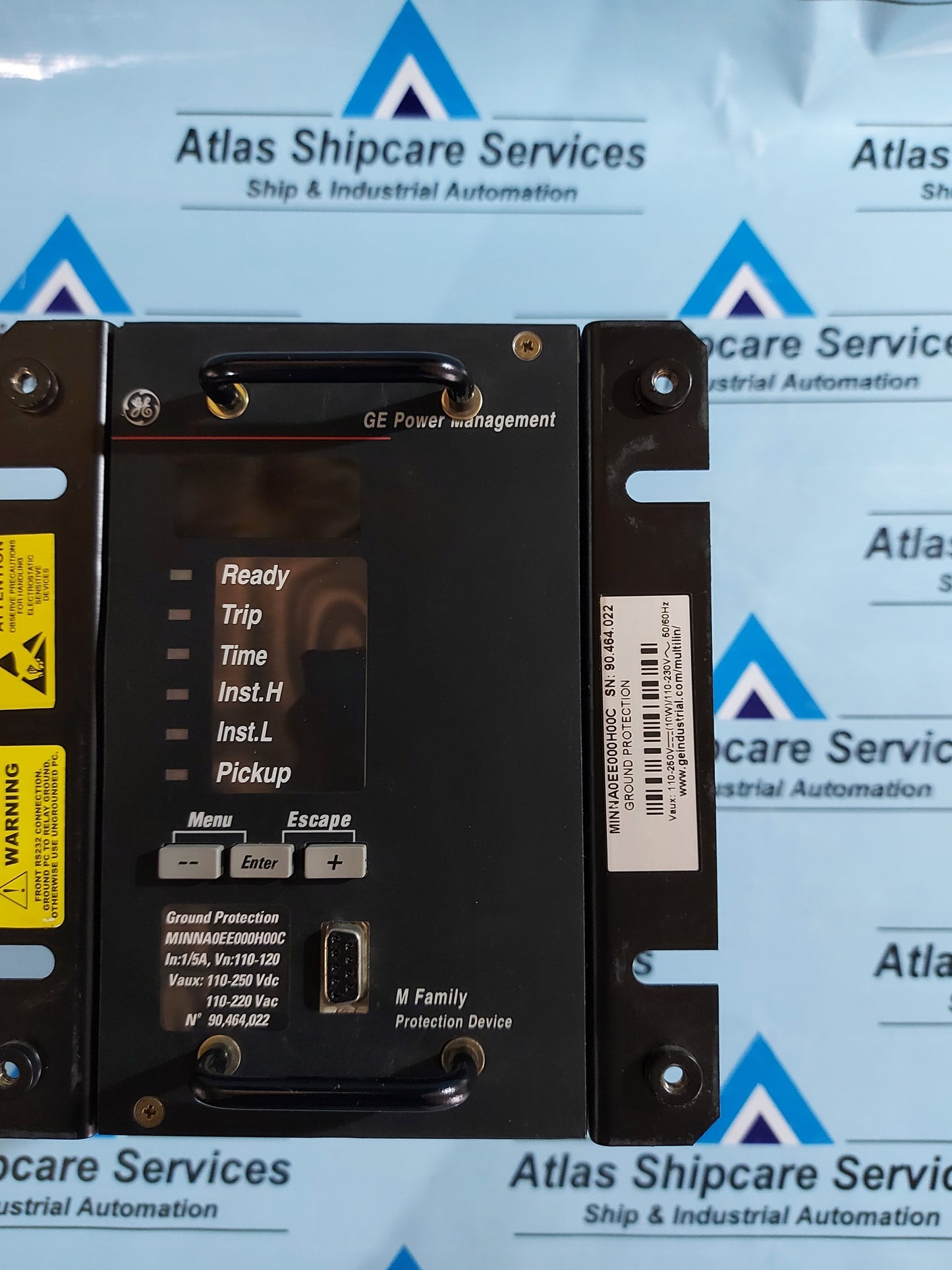 GE MULTILIN M FAMILY DIGITAL GROUND PROTECTION RELAY