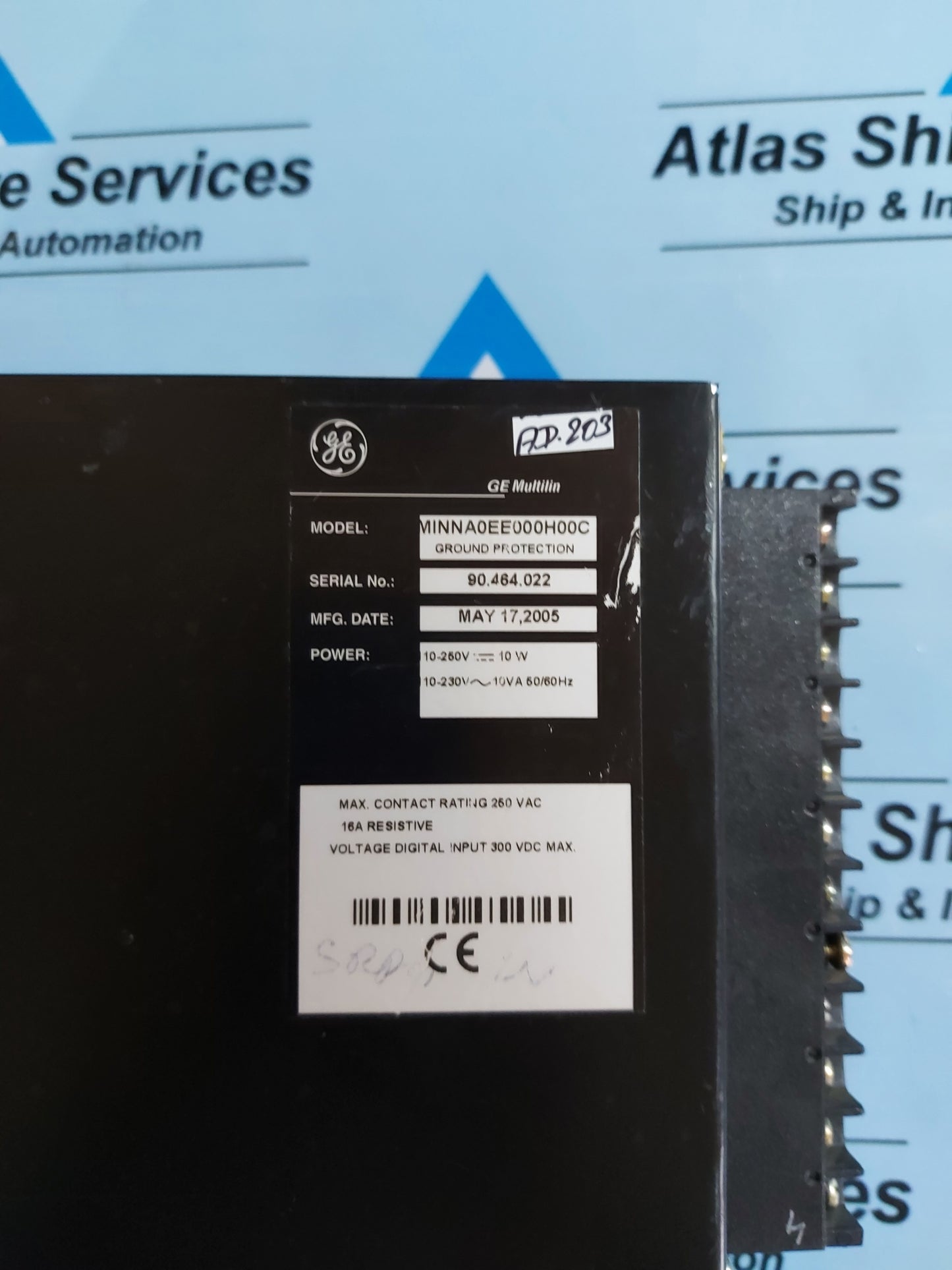 GE MULTILIN M FAMILY DIGITAL GROUND PROTECTION RELAY