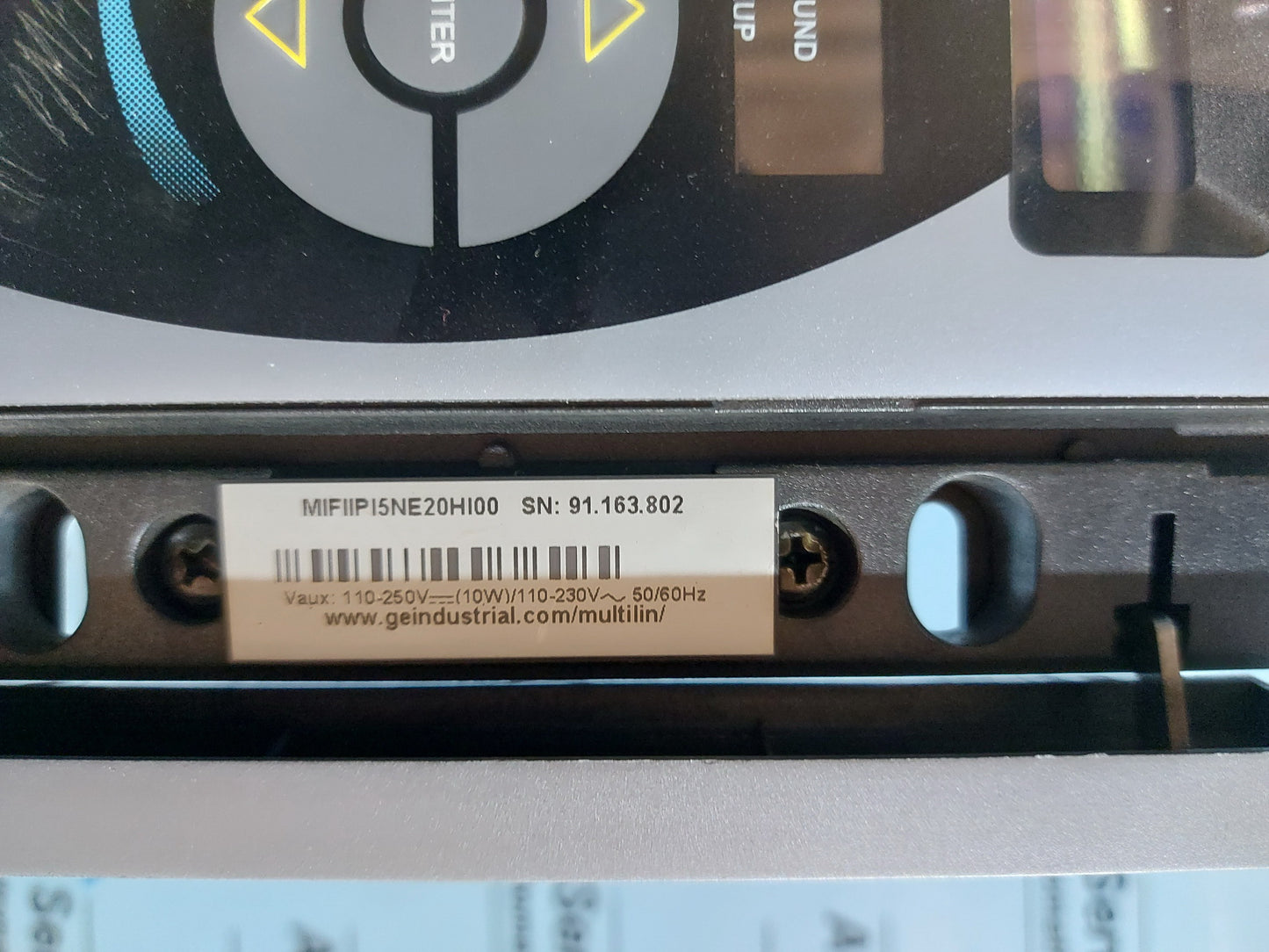 GE MULTILIN MF II DIGITAL FEEDER RELAY MIFIIPI5NE20HI00