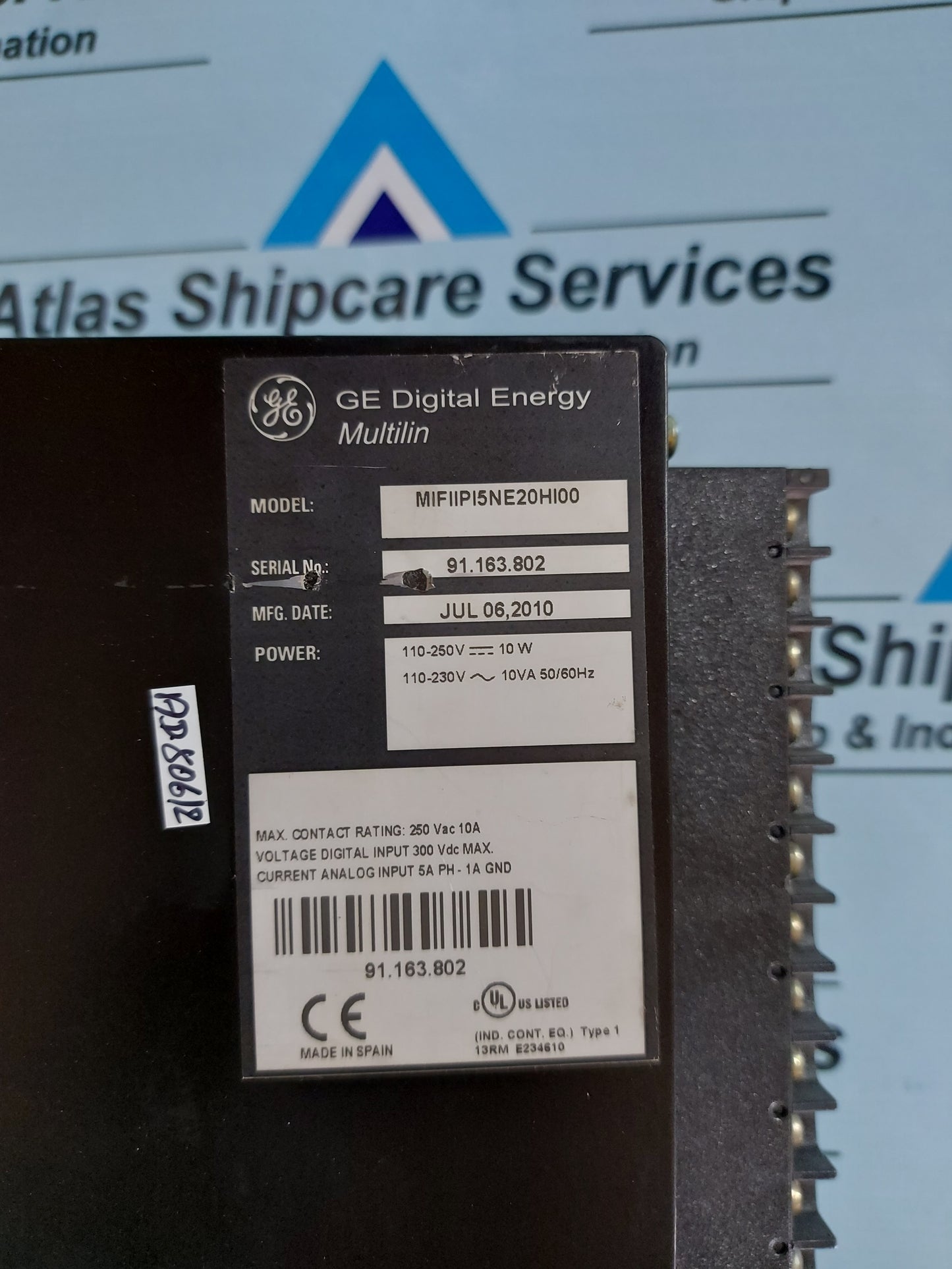 GE MULTILIN MF II DIGITAL FEEDER RELAY MIFIIPI5NE20HI00