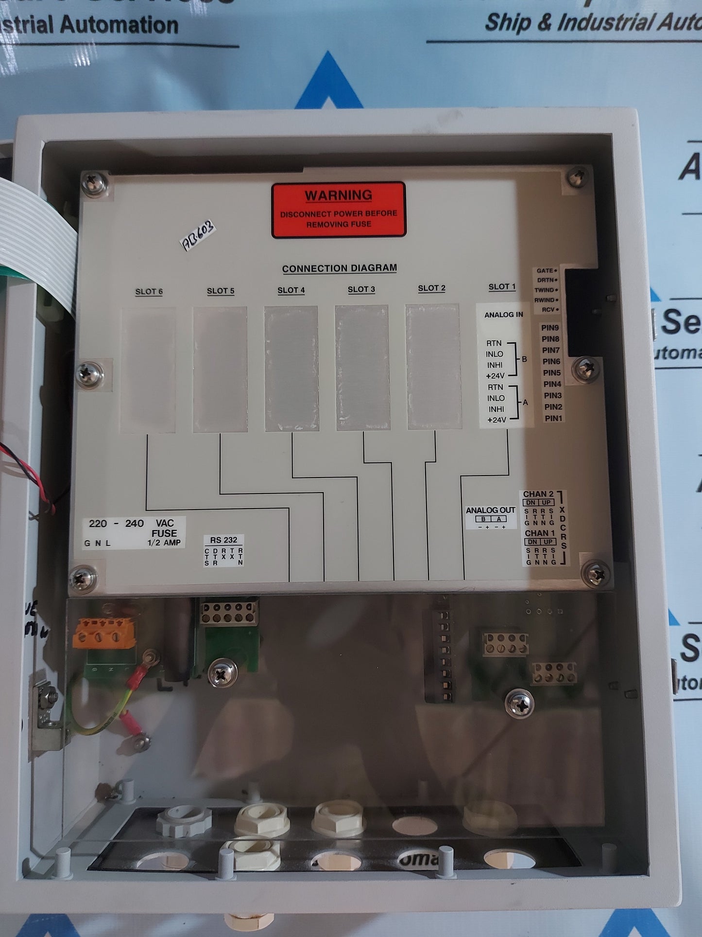 GE PANAMETRICS GM868 ULTRASONIC GAS FLOWMETER