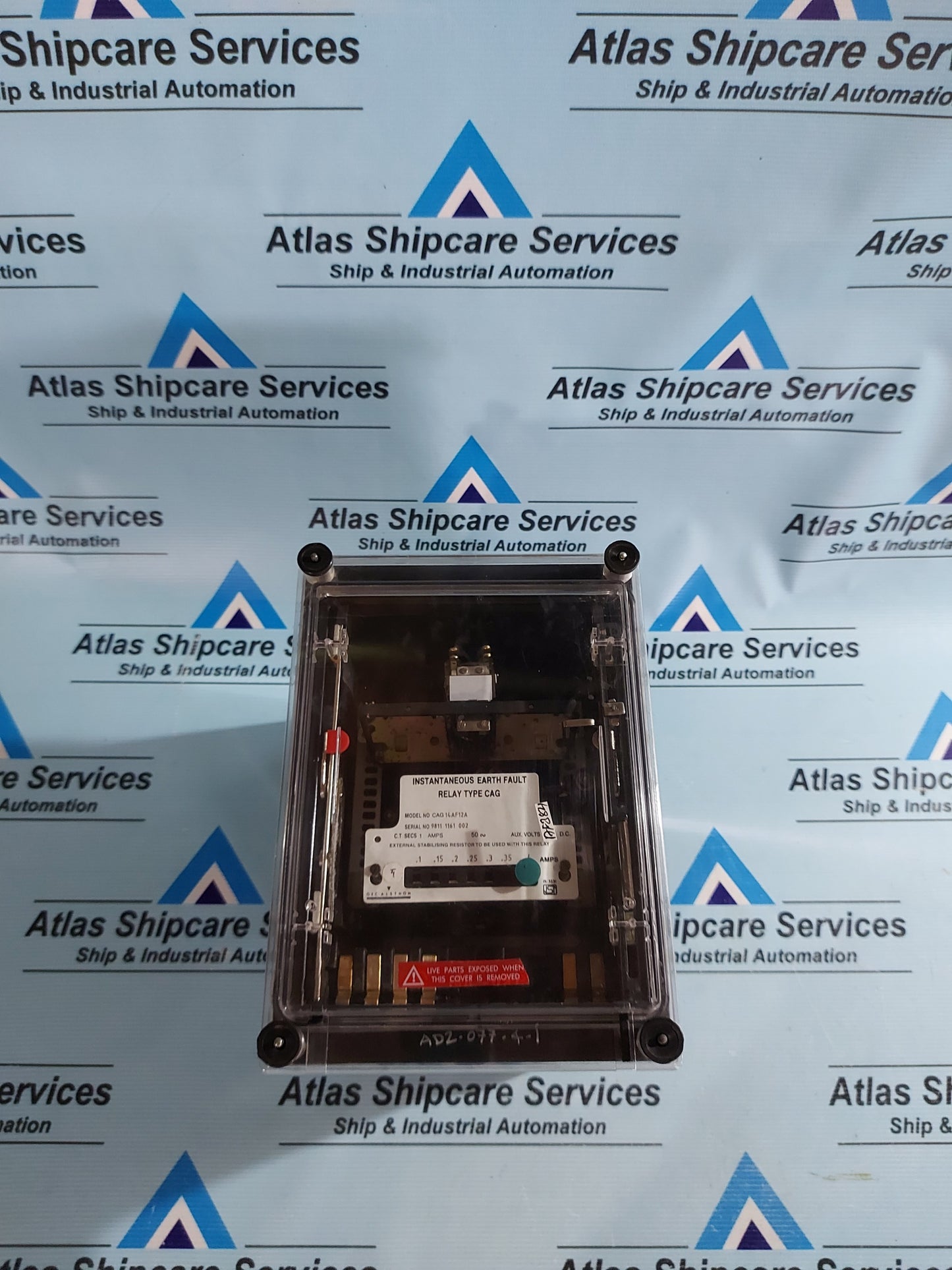 GEC ALSTHOM CAG14AF12A INSTANTANEOUS EARTH FAULT RELAY