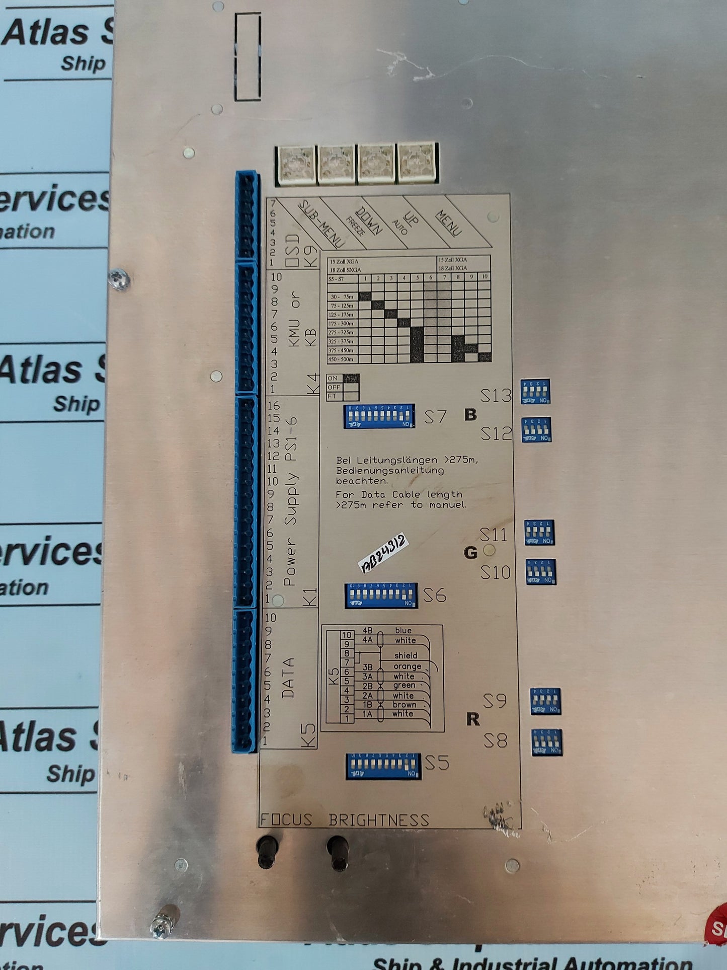 GECMA CHALLENGER 18I-FMO DISPLAY MODULE
