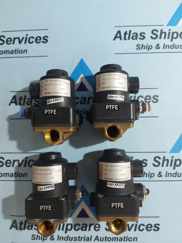 GEMU 615 12D 1125211/N PS 6.0 BAR PST 5.0-7.0 BAR DIAPHRAGM VALVE AG100