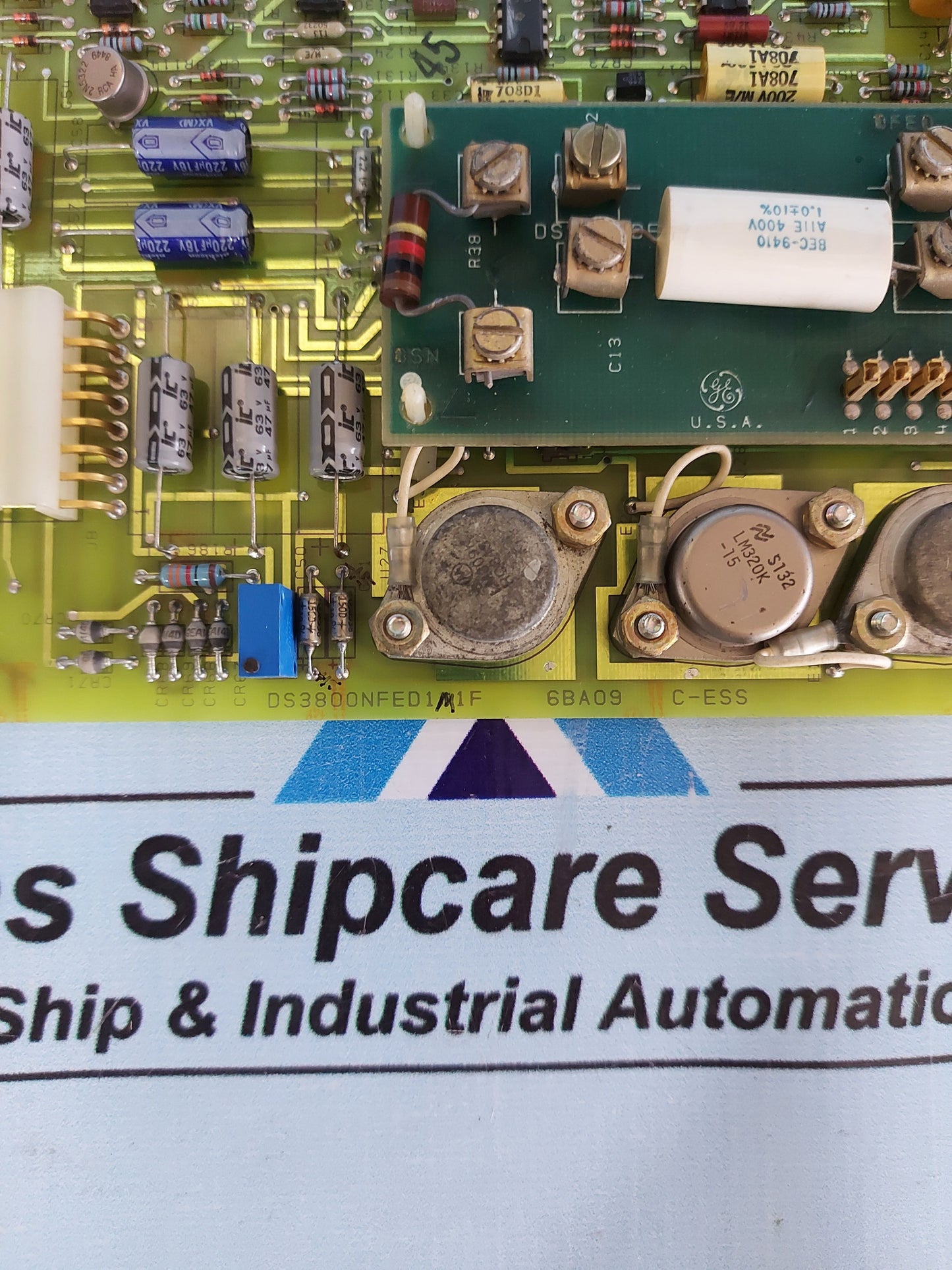 GENERAL ELECTRIC DS3800NFED1M1F 6BA09 PC CIRCUIT BOARD