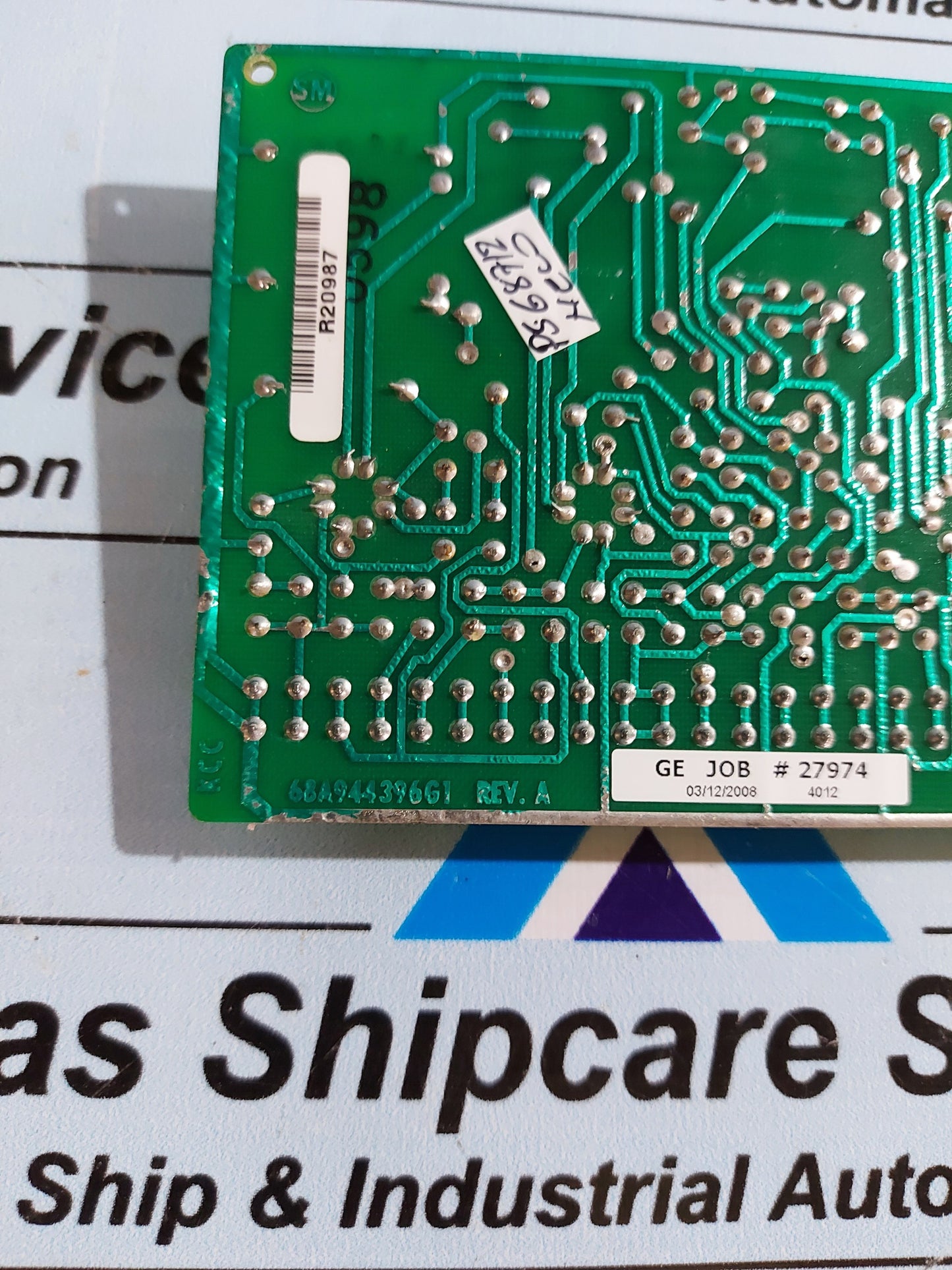 GENERAL ELECTRIC IC3600A0AJ1A OPERATIONAL AMP CARD