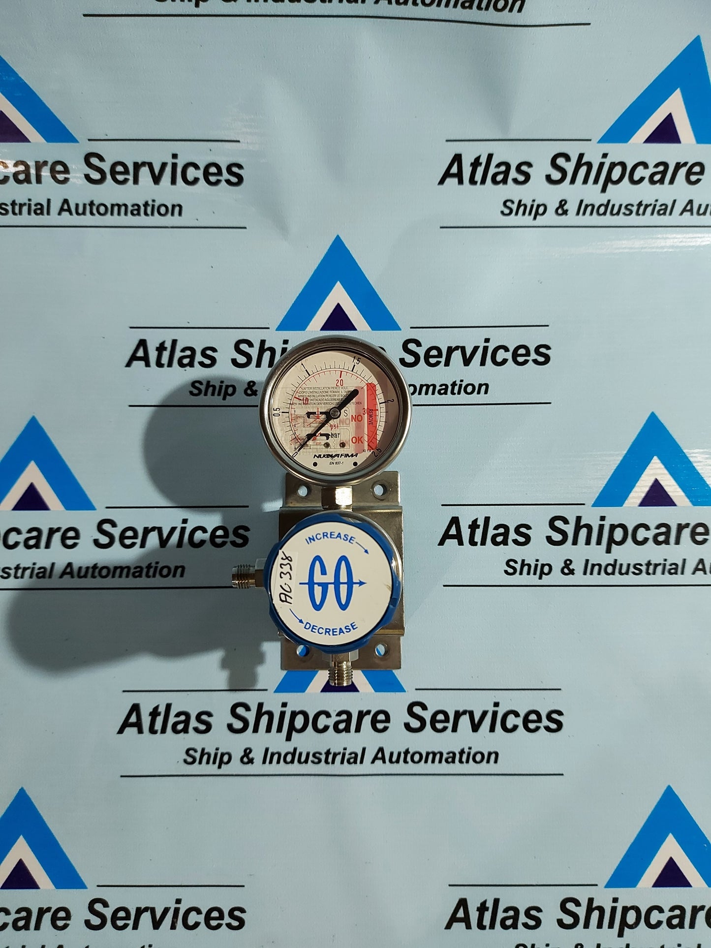 GO INC. PR1-1A11A3E114 PRESSURE REGULATOR