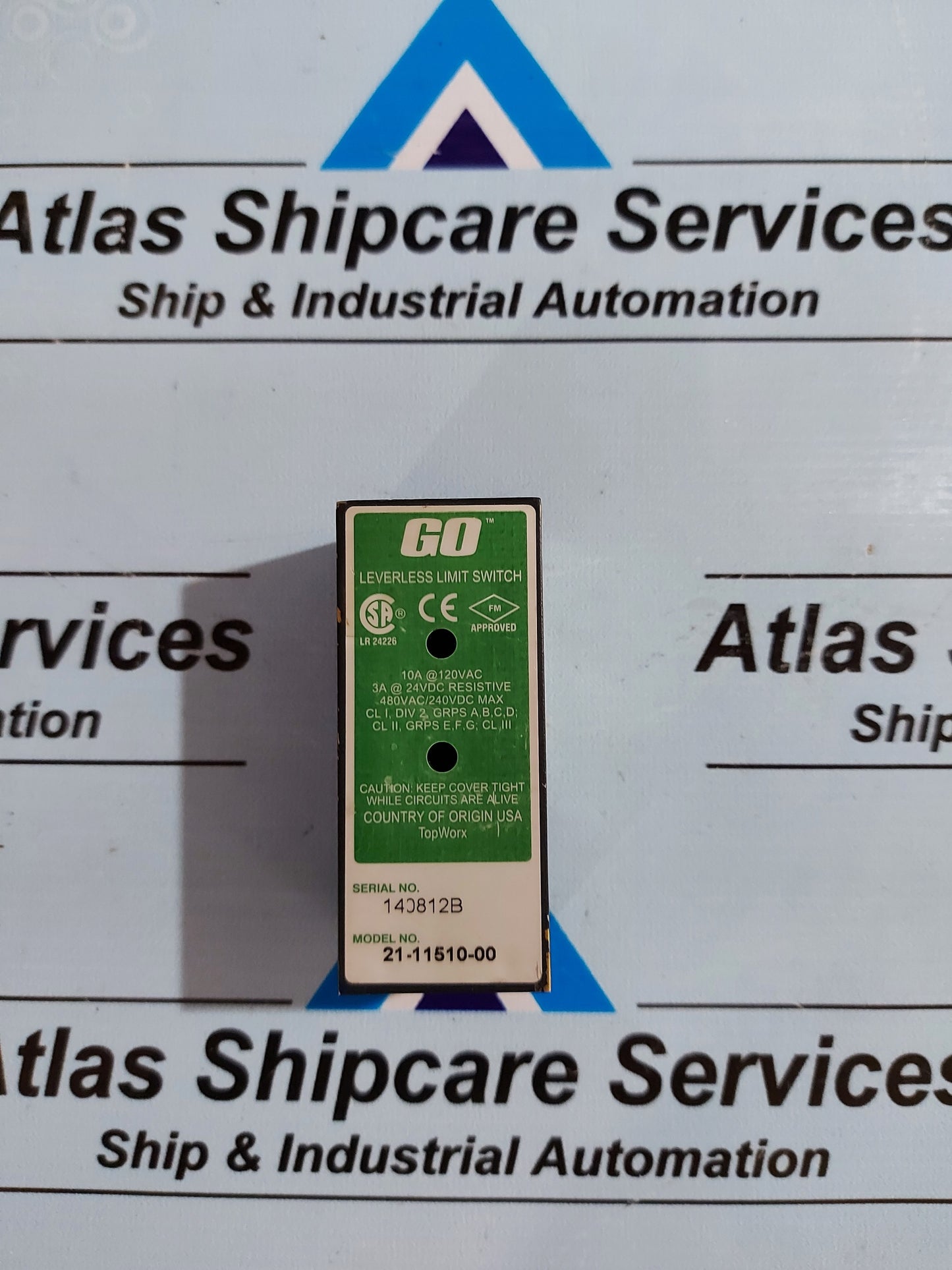 GO SWITCH 21-11510-00 LEVERLESS LIMIT SWITCH