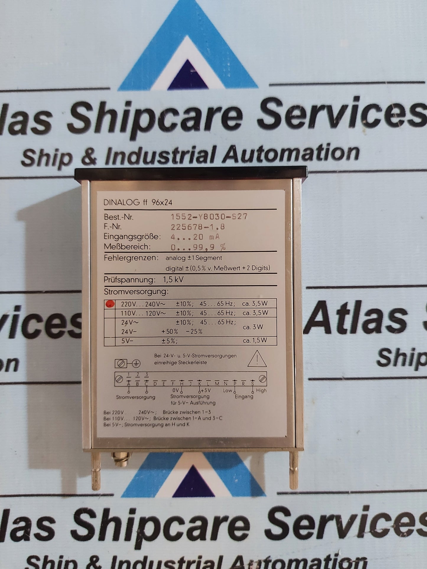 GOSSEN METRAWATT DINALOG ff 96x24