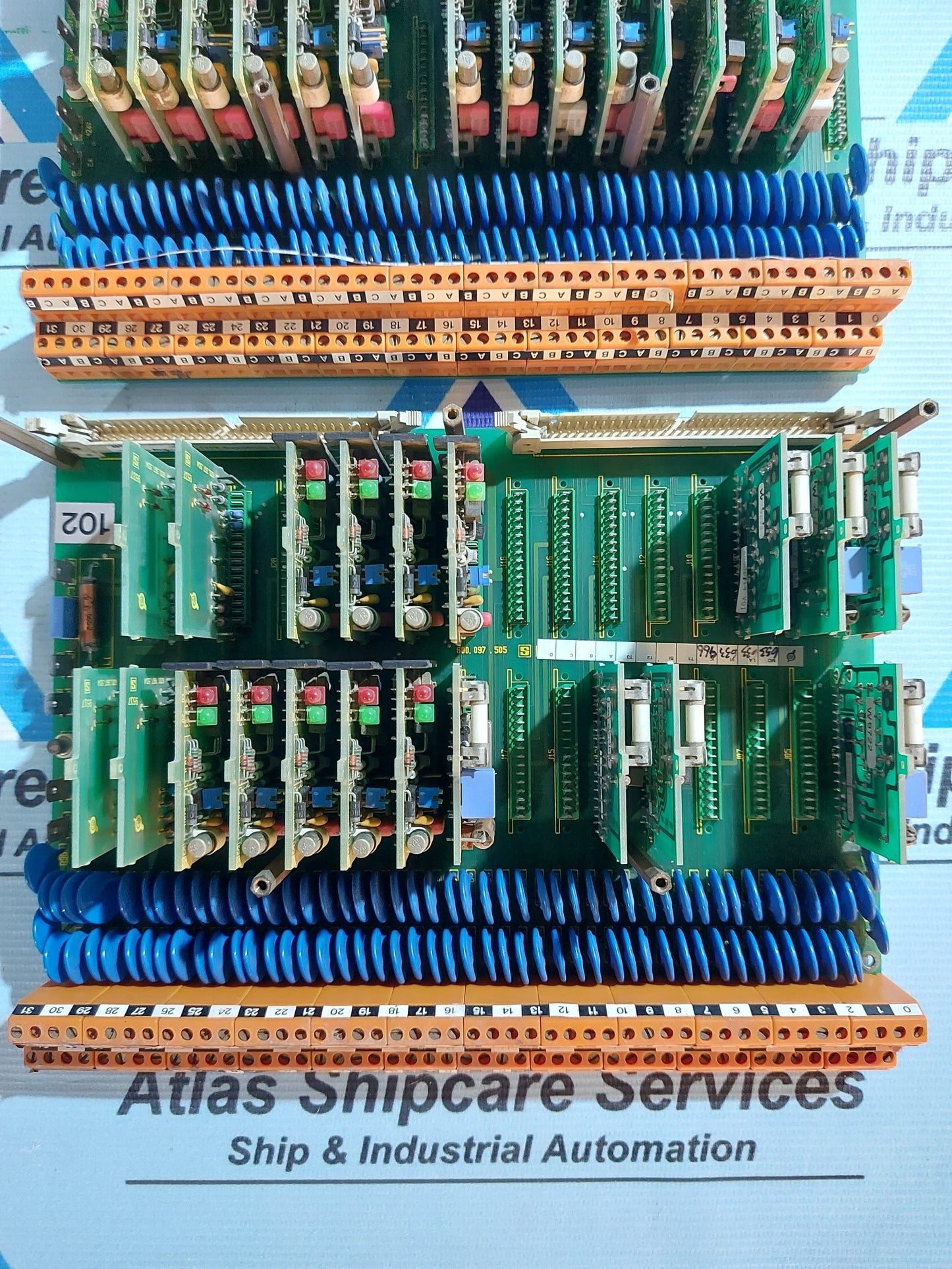 GPV ELBAU ELECTRONICS 600096020 V01 PCB BOARD