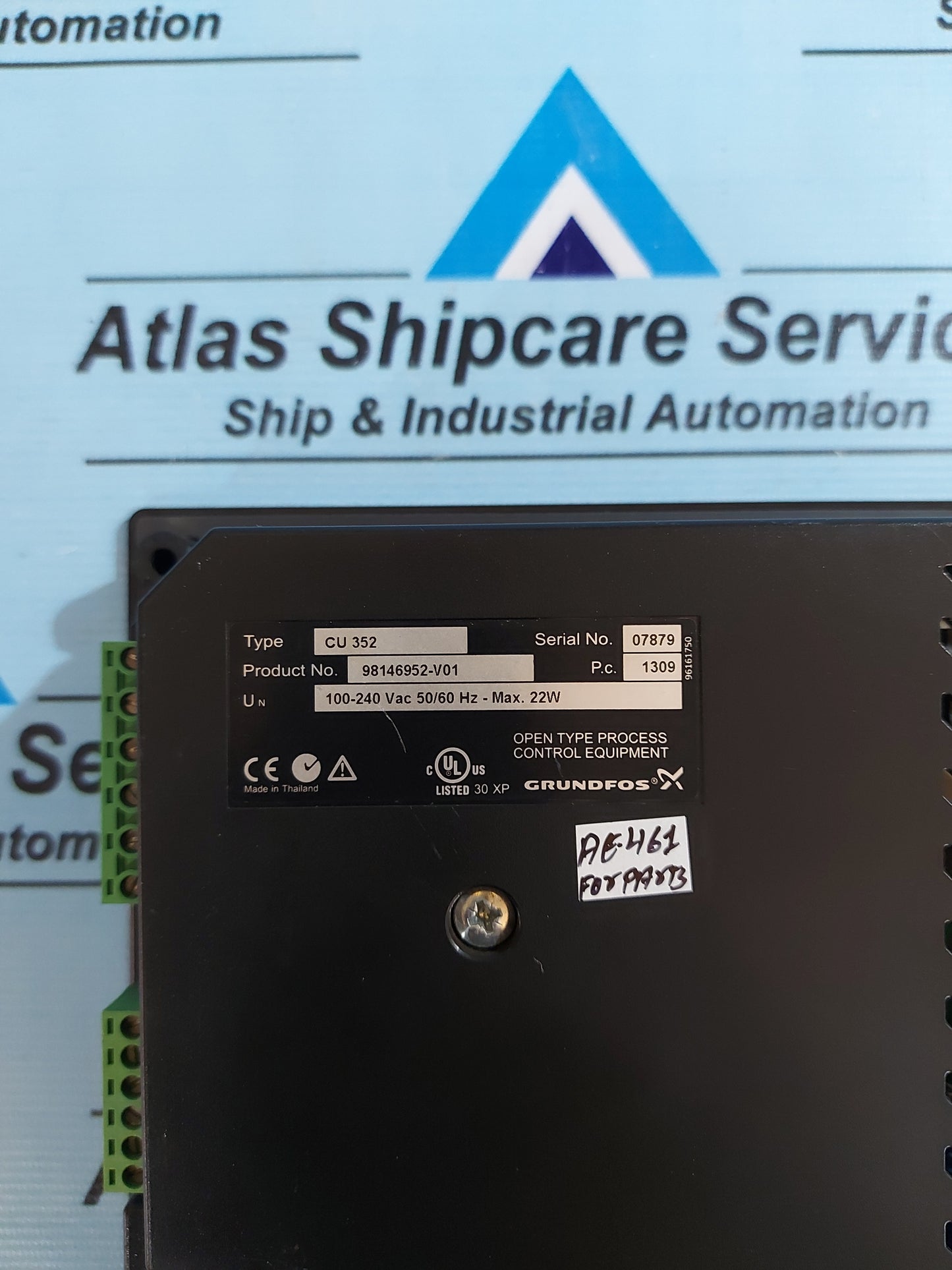 GRUNDFOS CU 351 CU 352 98146952-V01 CONTROLLER