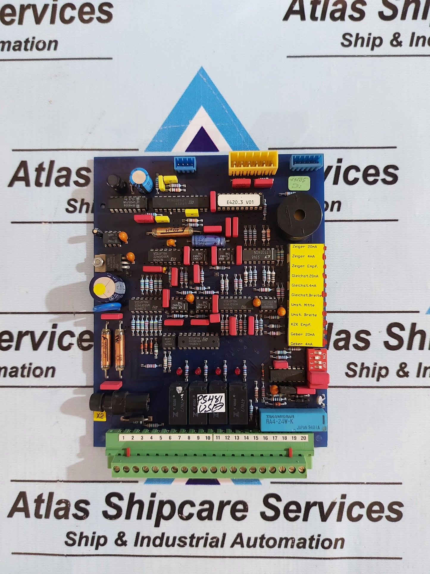 H.M.STEIN SOHN E 420.3 V01 ELECTRONIC CARD