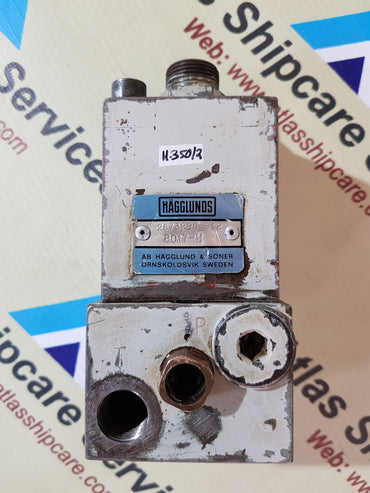 HAGGLUNDS 2873290-812 HYDRAULIC VALVE H350