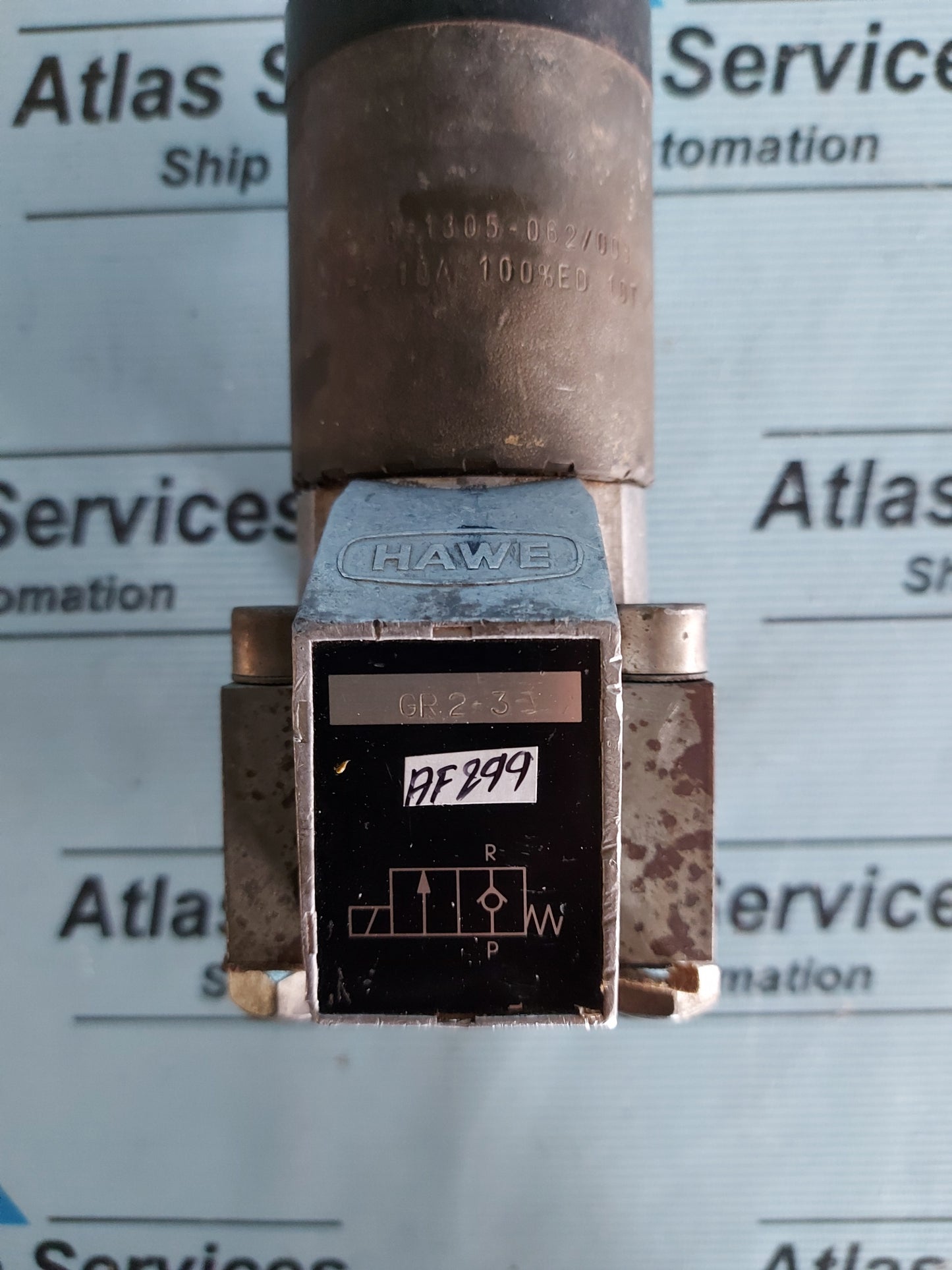 HAWE GR 2-3 SOLENOID OPERATED DIRECTIONAL SEATED VALVE