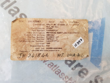 HAWE GZ 3-1 DIRECTIONAL SEATED VALVE H397