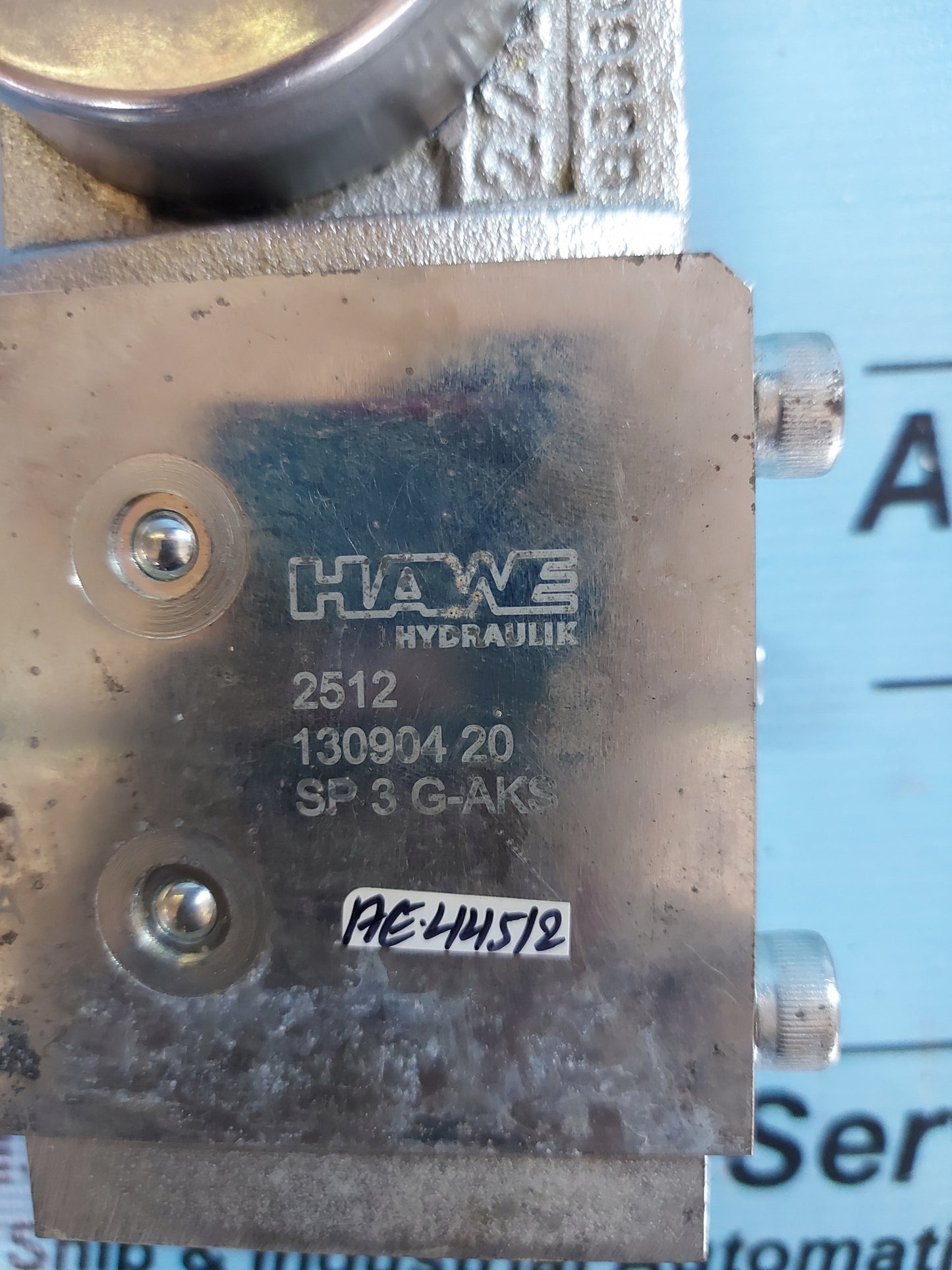 HAWE HYDRAULIK SP 3 G-AKS VALVE