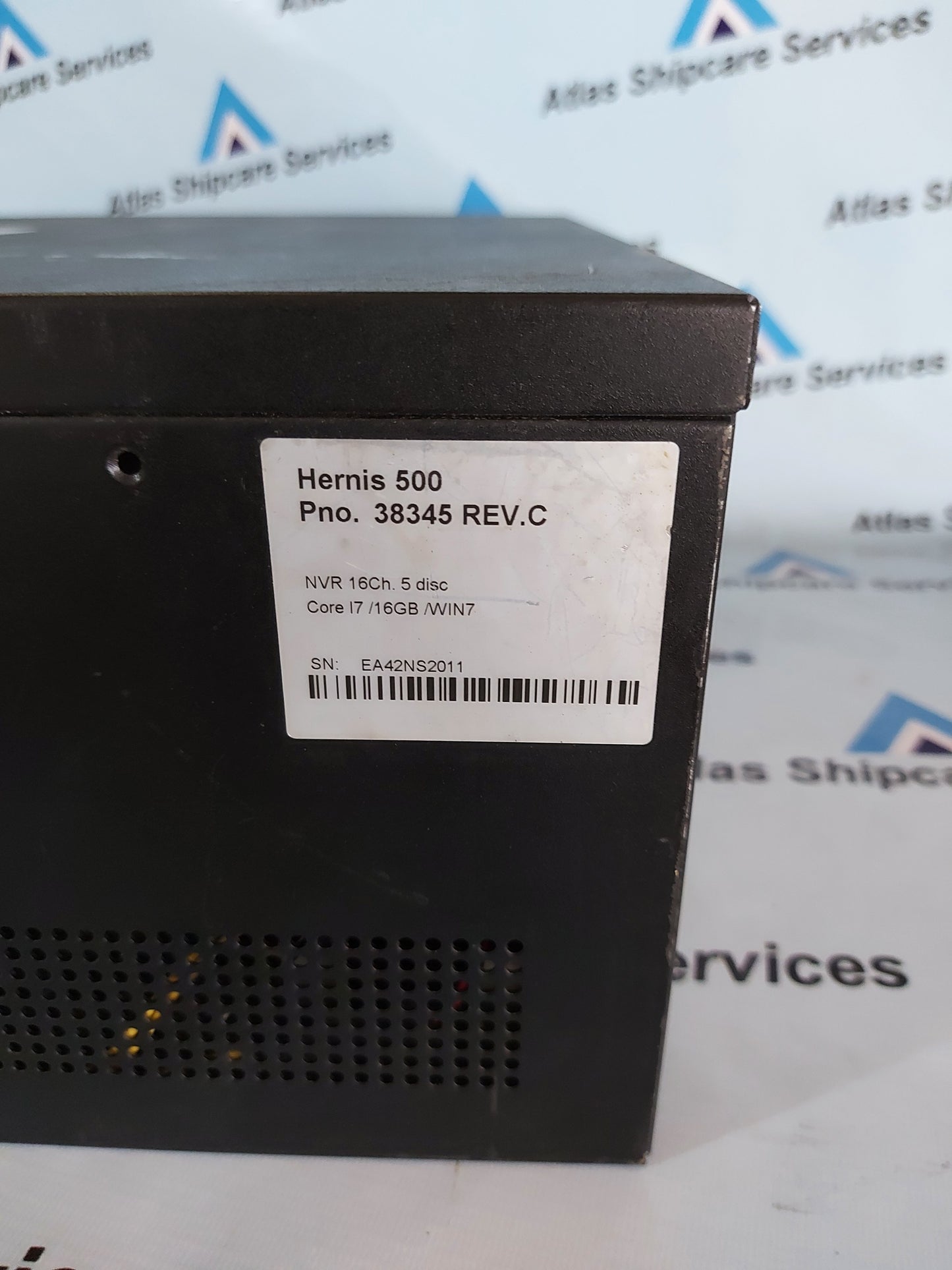 HERNIS 500 NVR 16 CHANNEL 5 DISC MODULE
