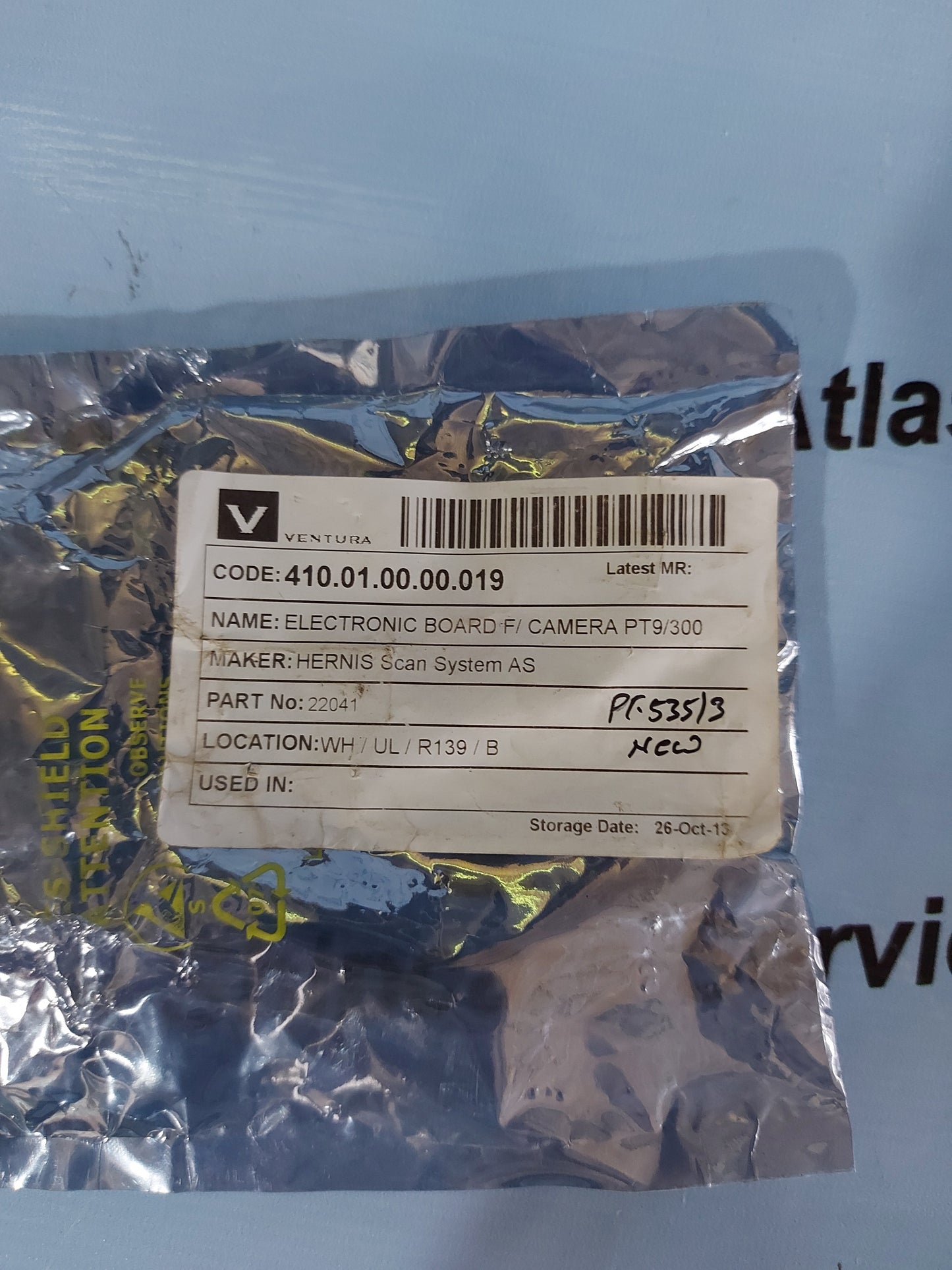 HERNIS SCAN SYSTEM A/S 22041 REV.B FASTPCB E300750 MkSOR HS003X2 CCTV PCB BOARD