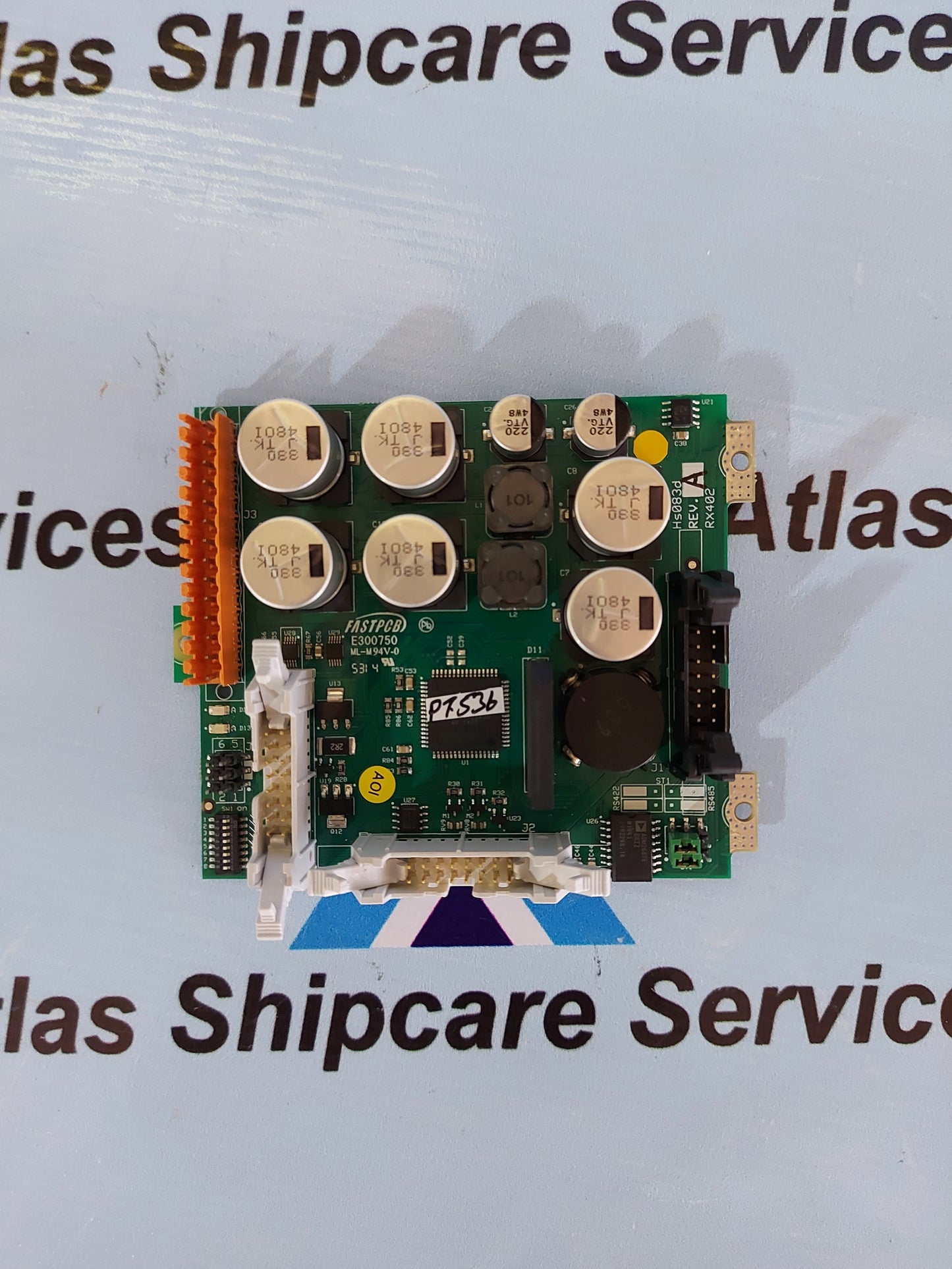 HERNIS SCAN SYSTEM A/S HS083d RX401 POWER FASTPCB E300750 SURVEILLANCE CEMERA PCB