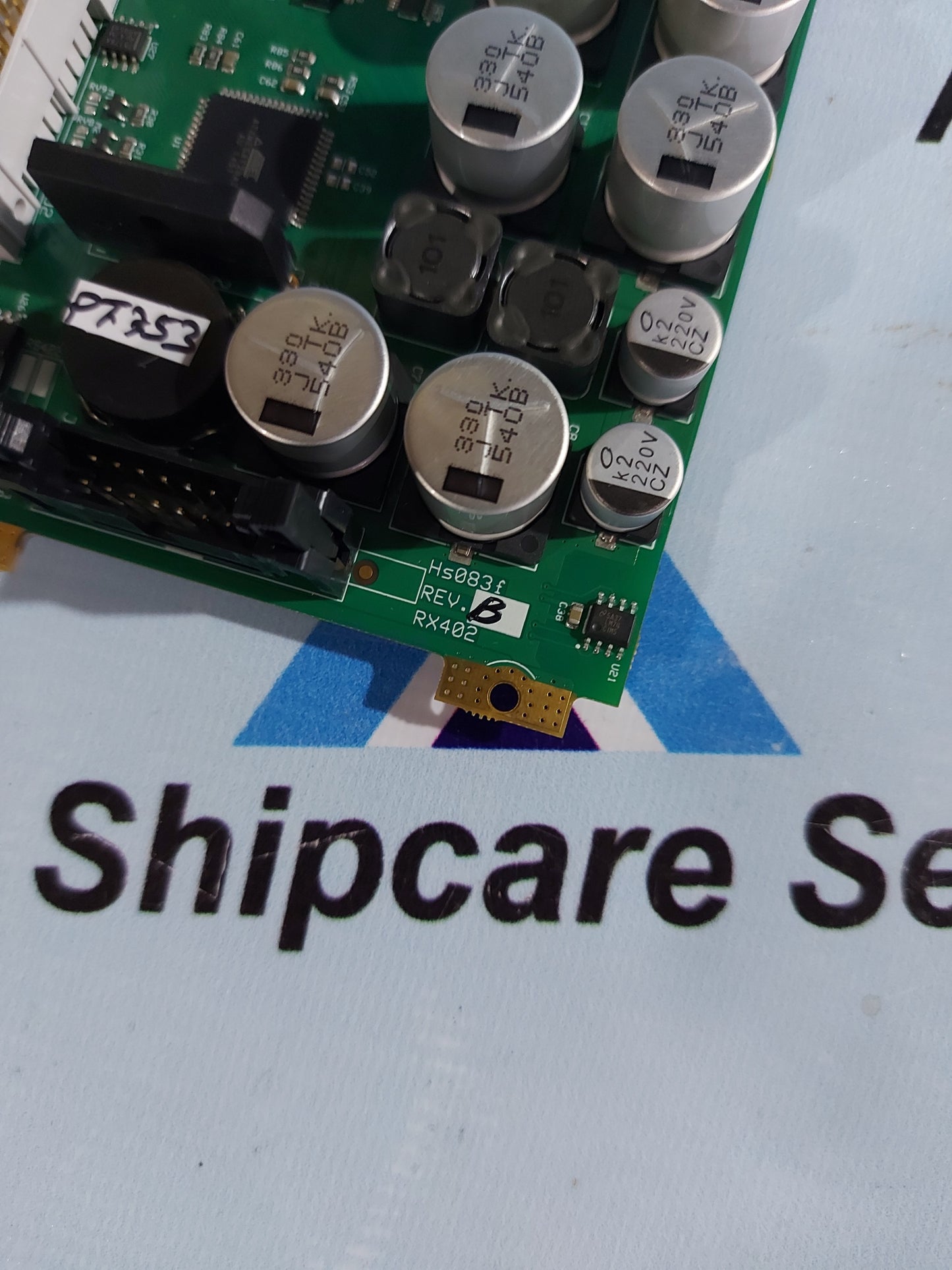 HERNIS SCAN SYSTEM PBA RX402 CAMERA CONTROLLER HS083F