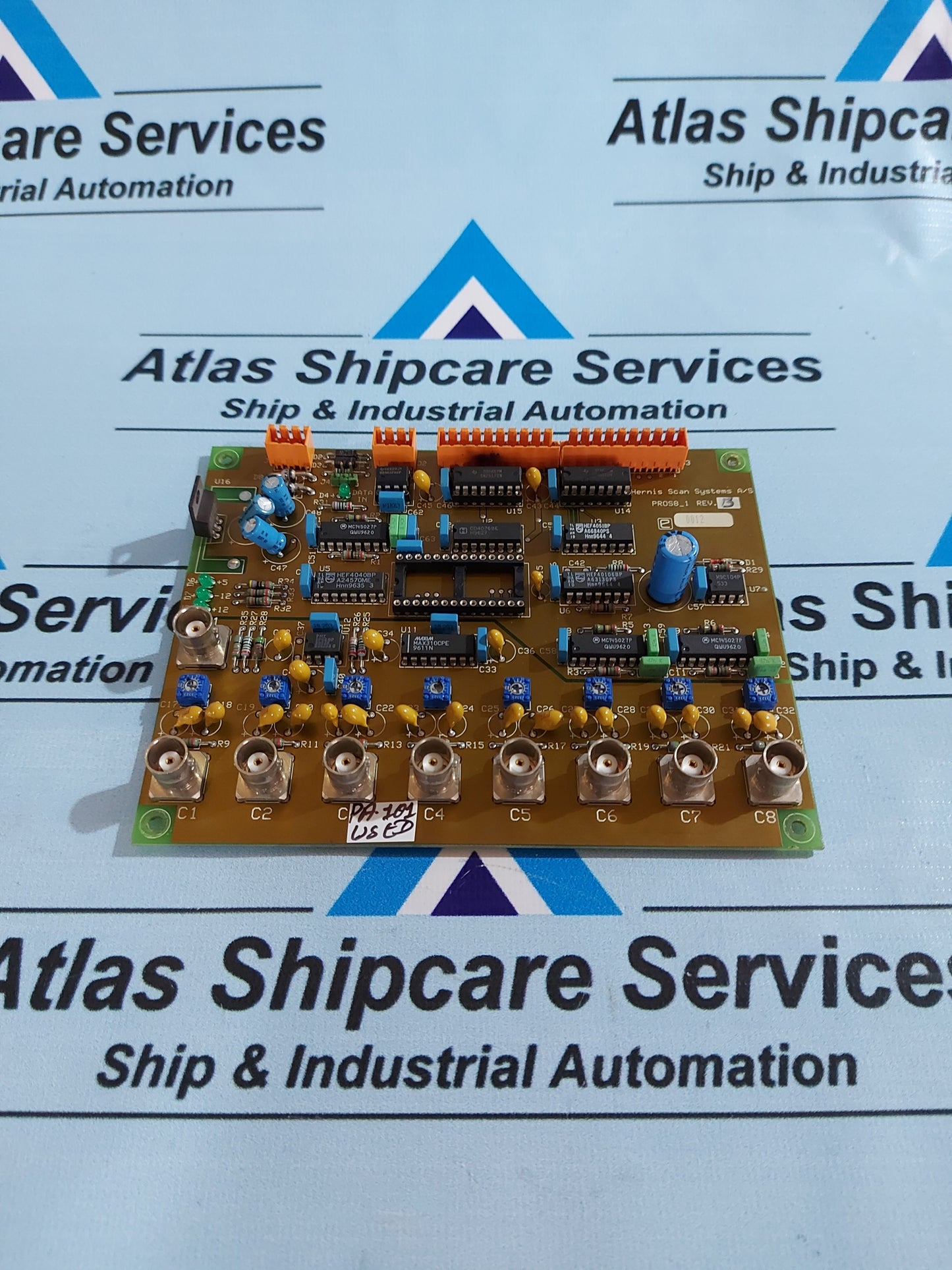 HERNIS SCAN SYSTEMS PROS8_1 REV.3 PCB CARD