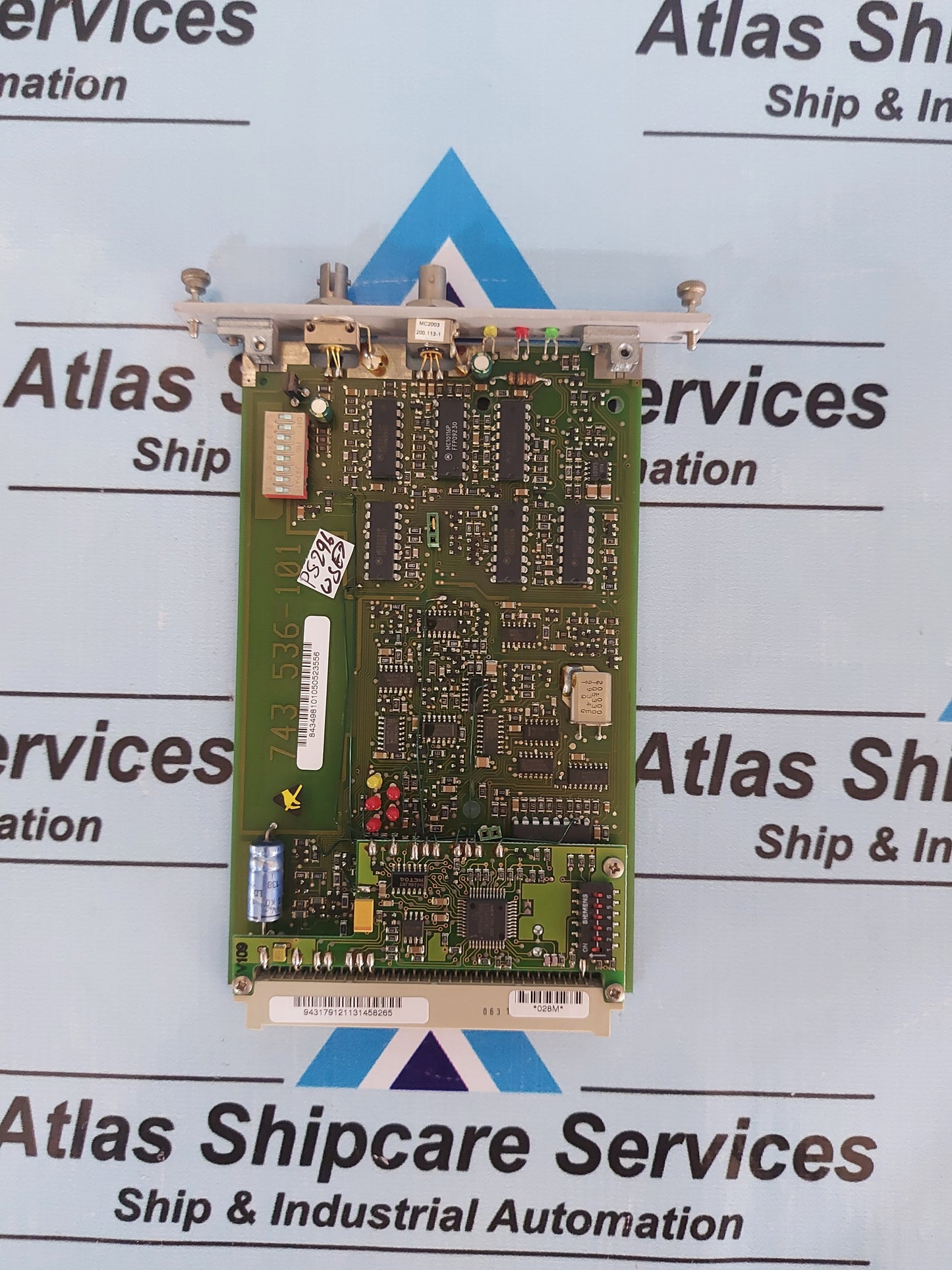 HIRSCHMANN 743 536-101 OYDE-S BFOC FIBER OPTIC INTERFACE MODULE