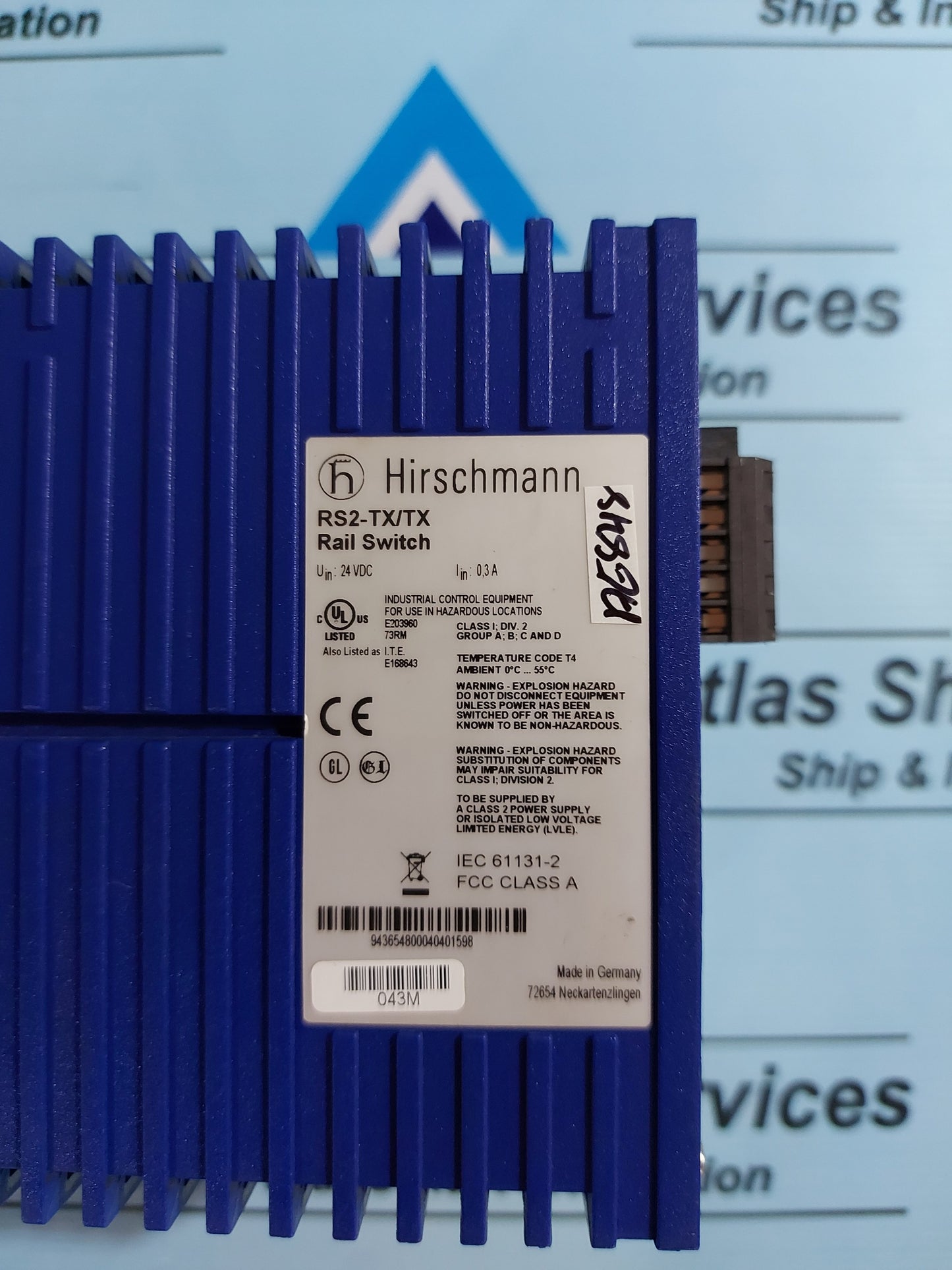 HIRSCHMANN RS2-TX/TX RAIL SWITCH
