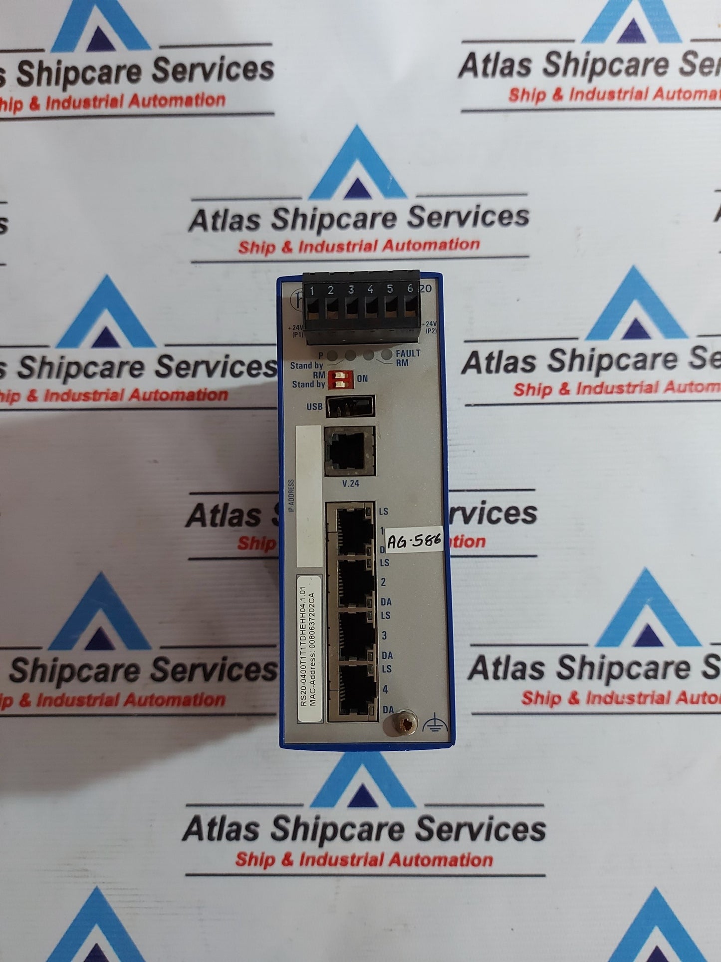 HIRSCHMANN RS20 RAIL SWITCH AG586