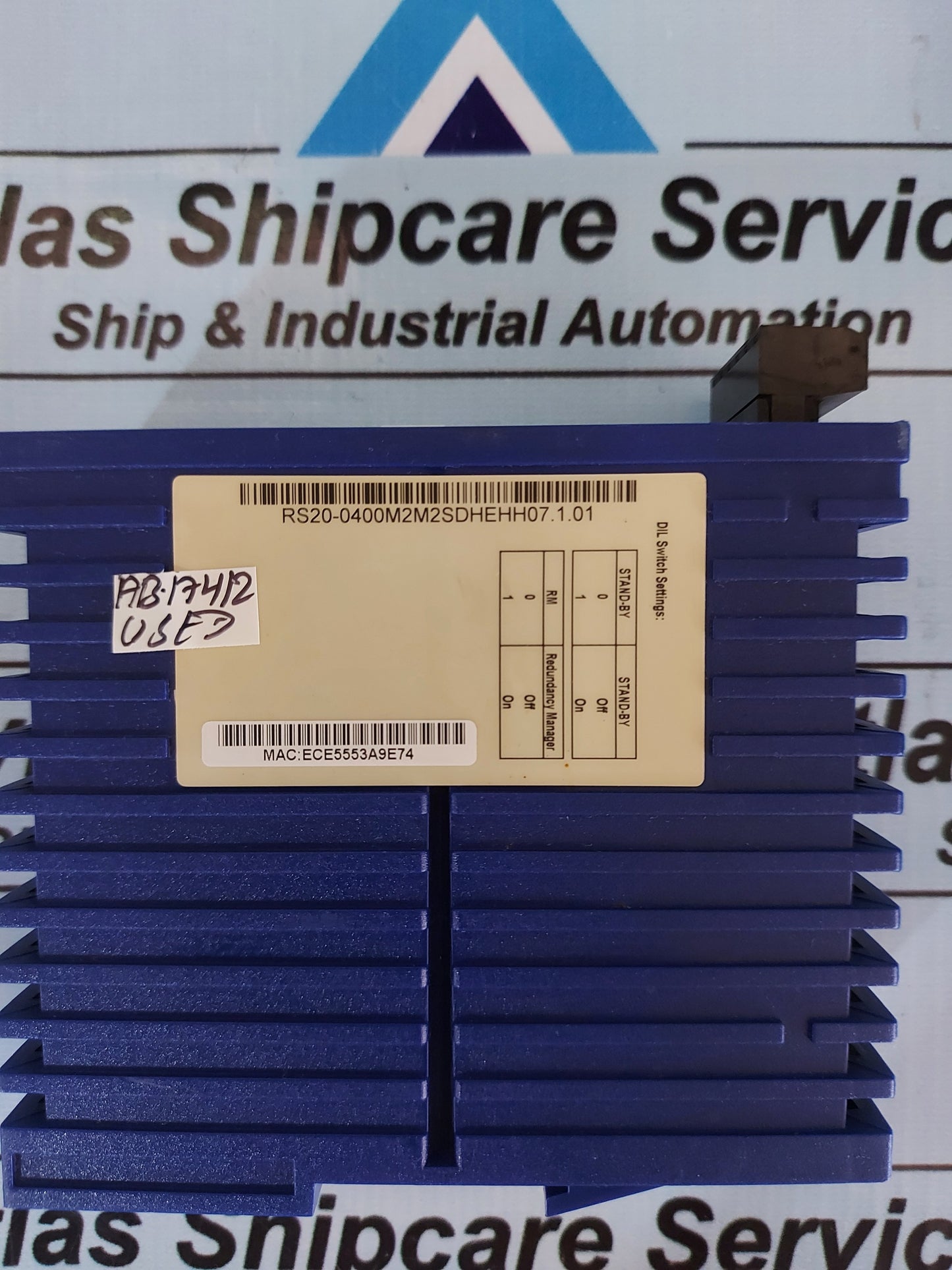HIRSCHMANN RS20 RS20-0400M2M2SDHEHH07.1.01 RAIL SWITCH