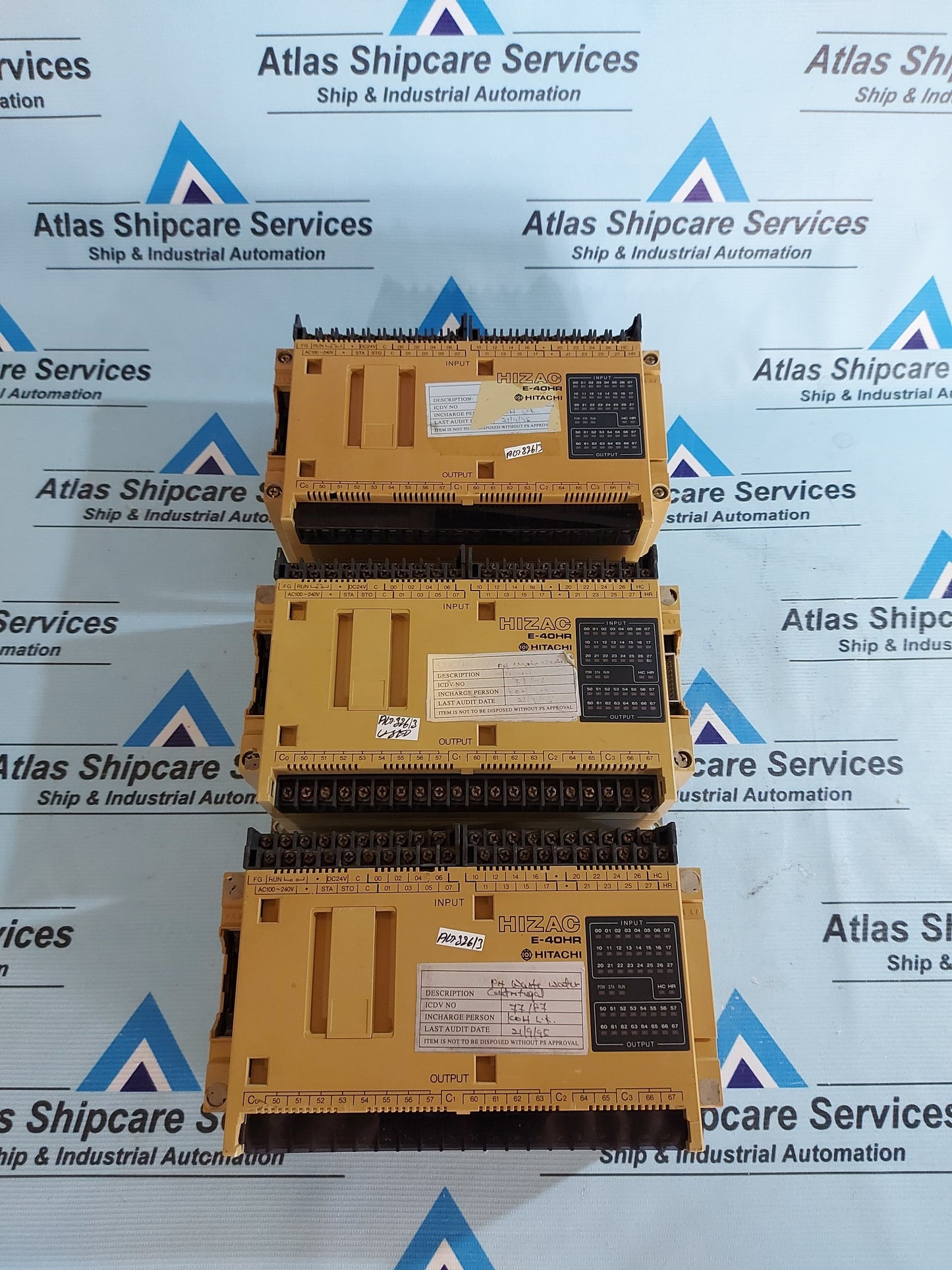 HITACHI HIZAC E-40HR PROGRAMMABLE CONTROLLER AG326