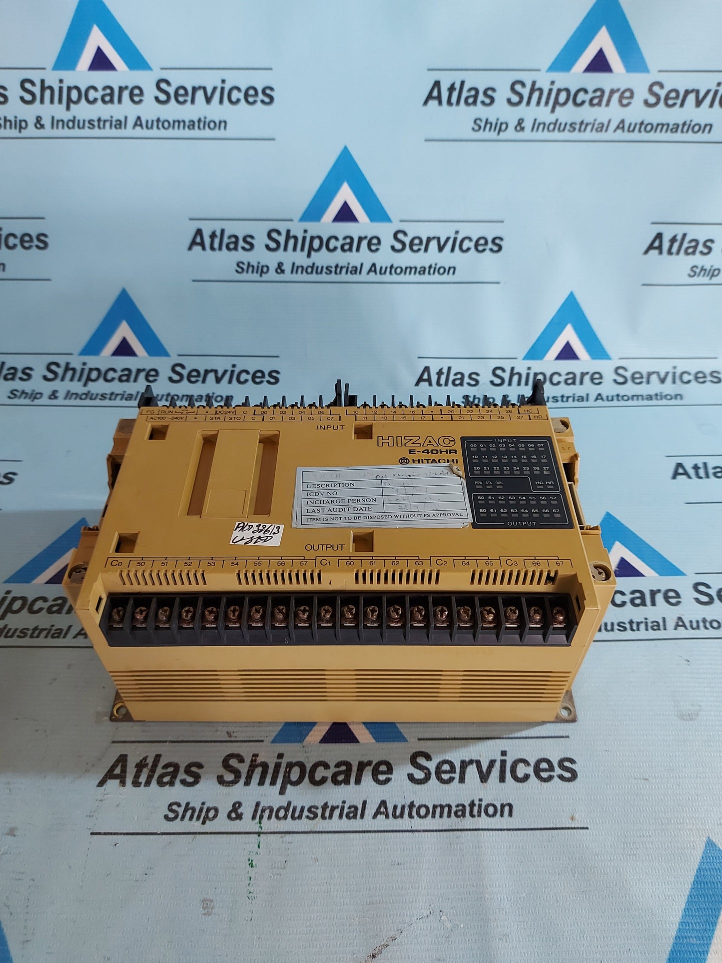 HITACHI HIZAC E-40HR PROGRAMMABLE CONTROLLER AG326