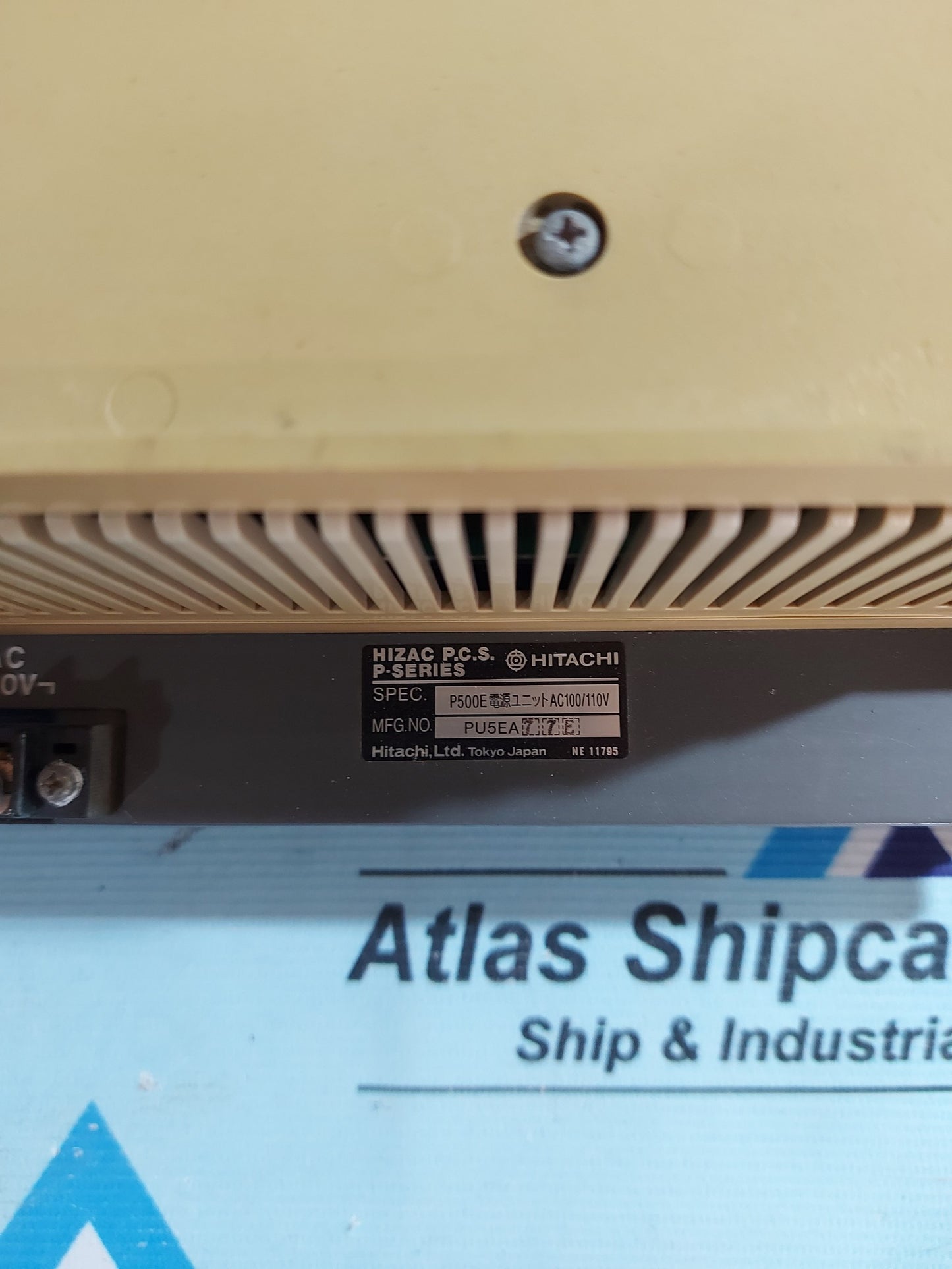 HITACHI HIZAC P-500E CP5EB P-SERIES BASIC UNIT AG350