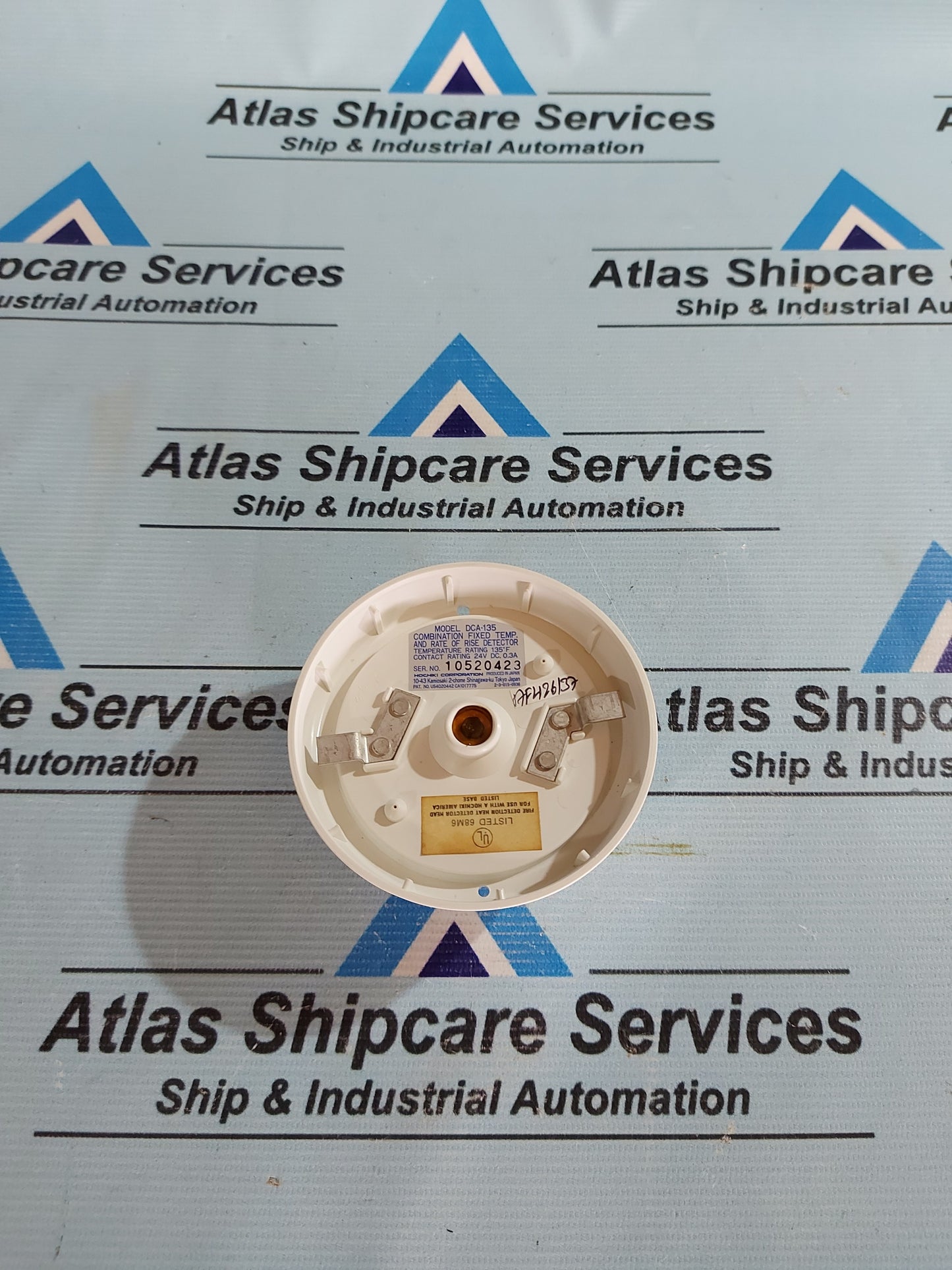 HOCHIKI DCA-135 TEMPERATURE DETECTOR HEADS FOR FIRE ALARM SYSTEM 135'C